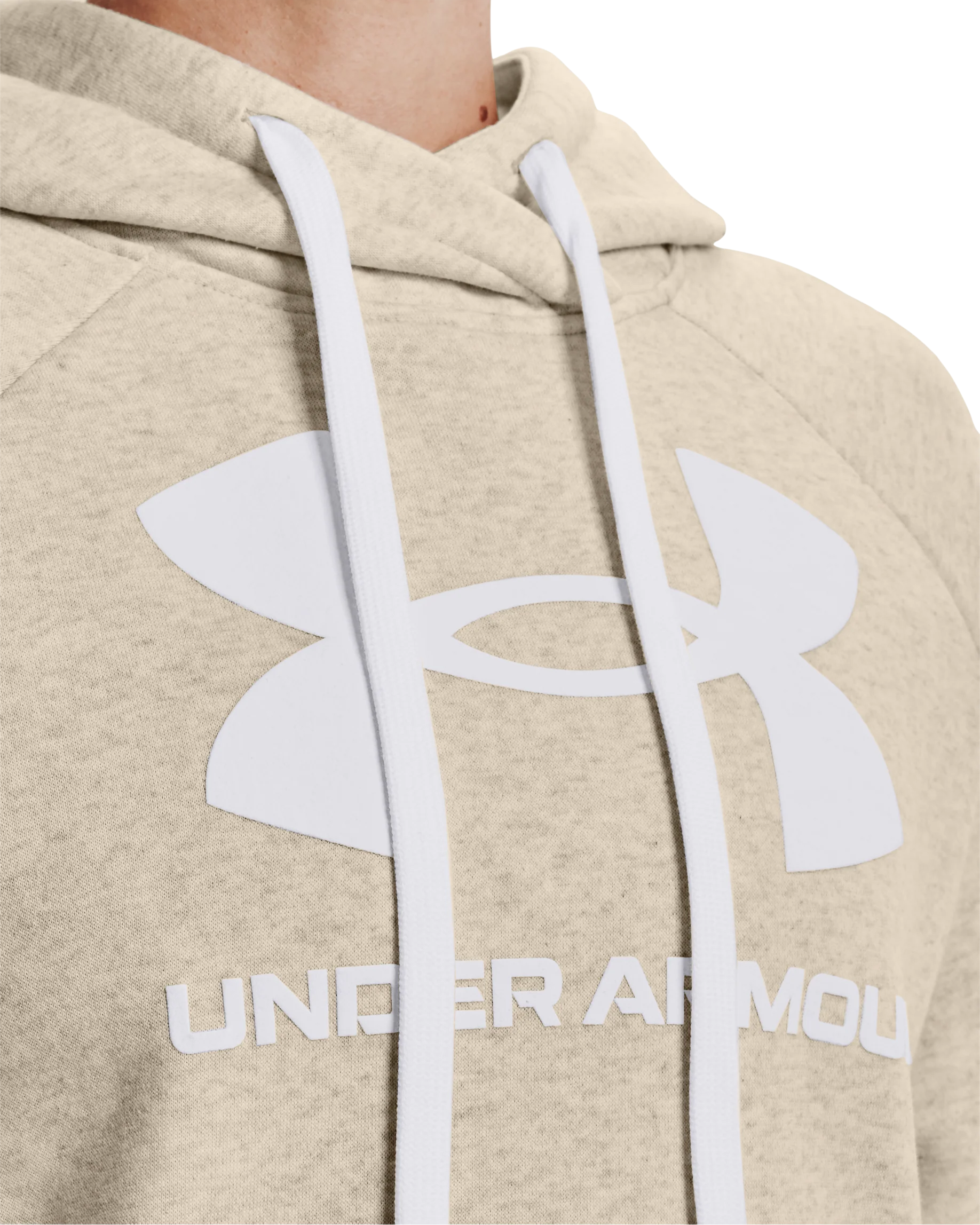 Women's UA Rival Fleece Logo Hoodie - Image 5