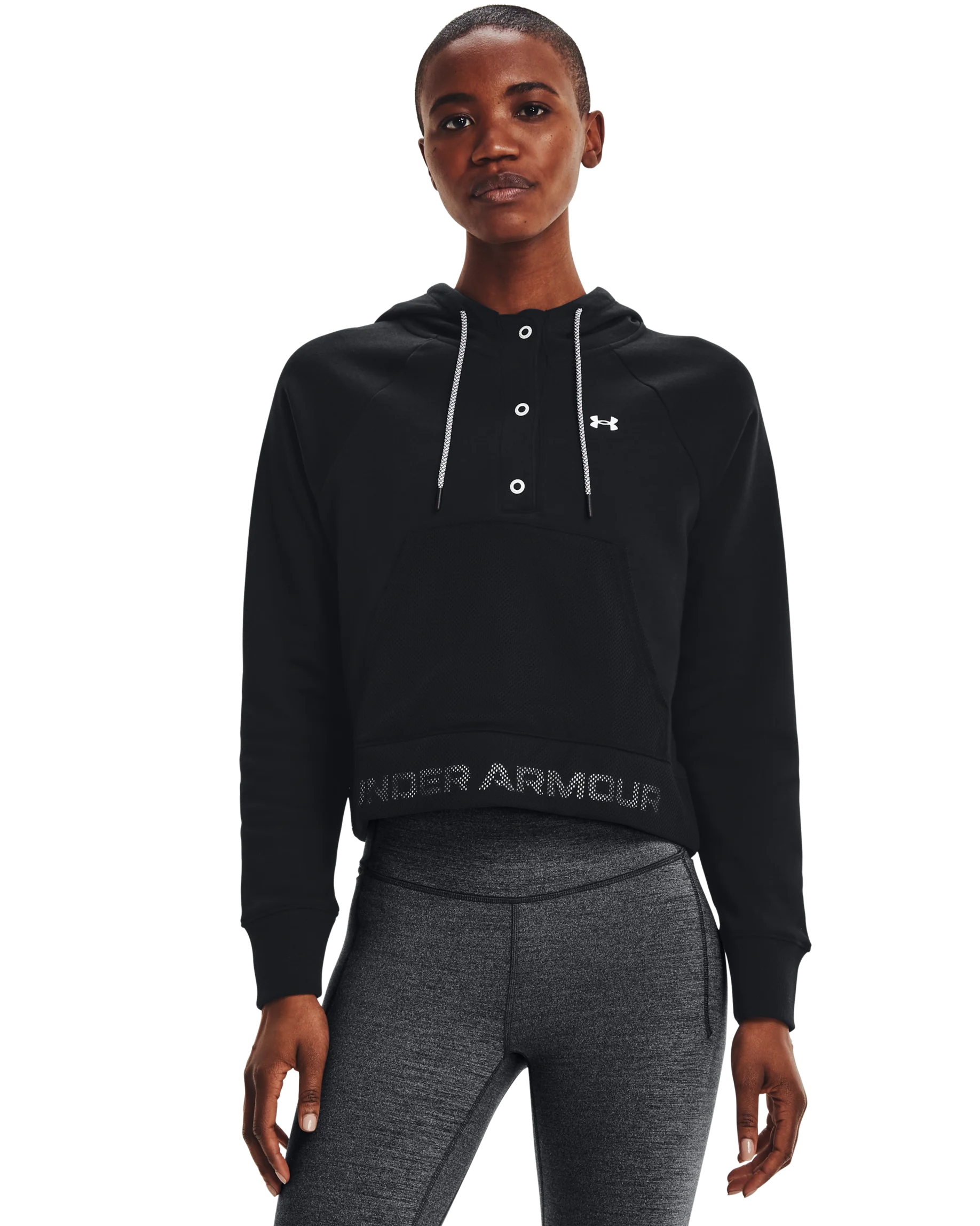 Women's UA Rival Fleece Mesh Hoodie