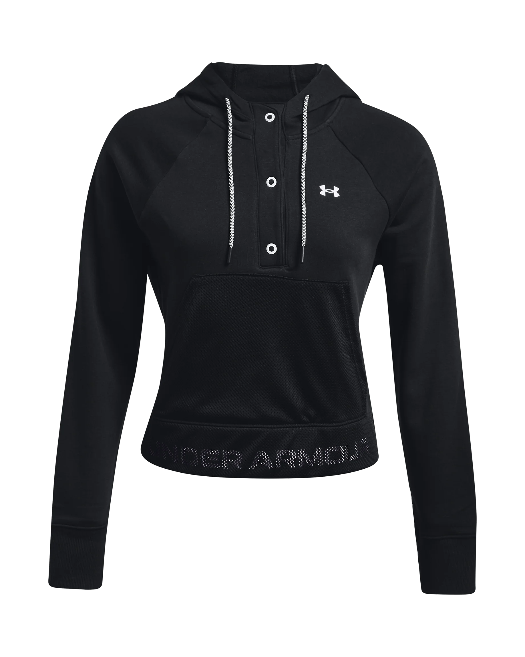Women's UA Rival Fleece Mesh Hoodie - Image 4