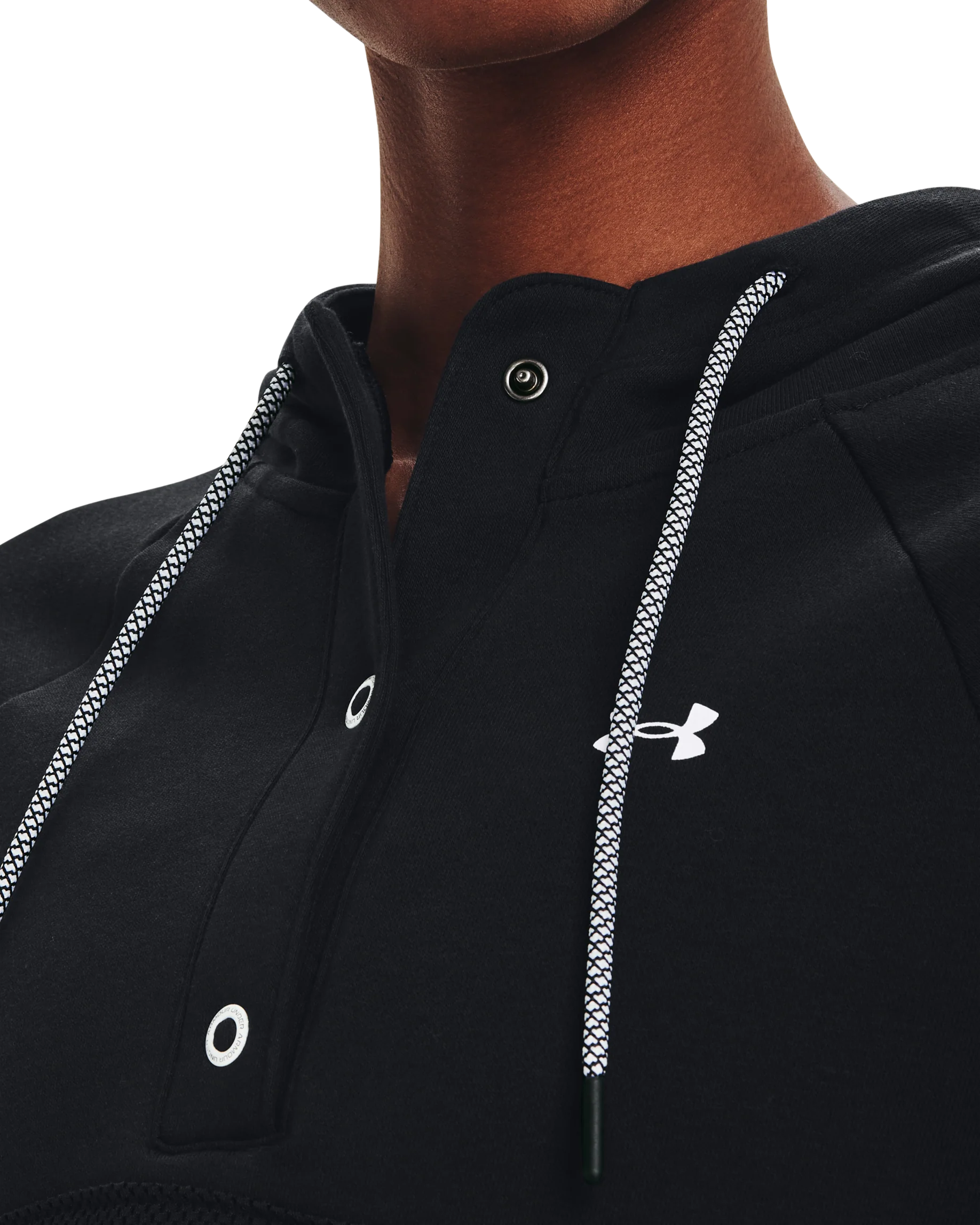 Women's UA Rival Fleece Mesh Hoodie - Image 5
