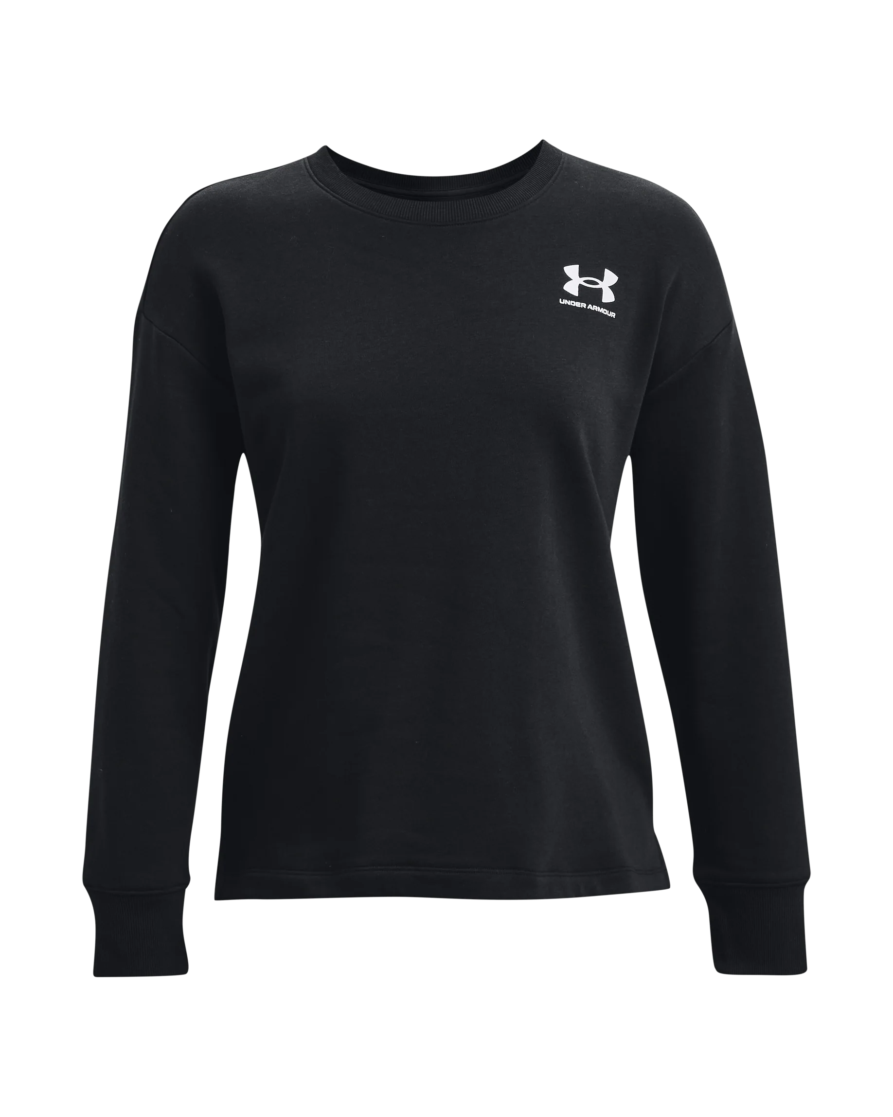 Women's UA Rival Fleece Oversized Crew - Image 4