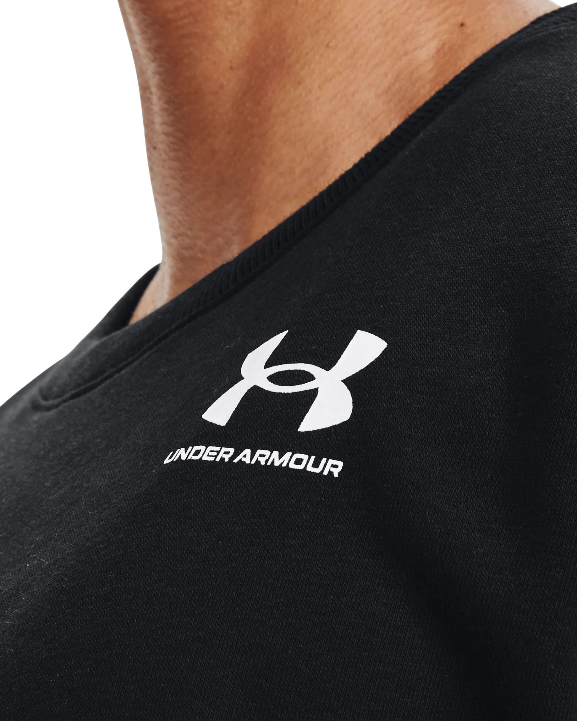 Women's UA Rival Fleece Oversized Crew - Image 5