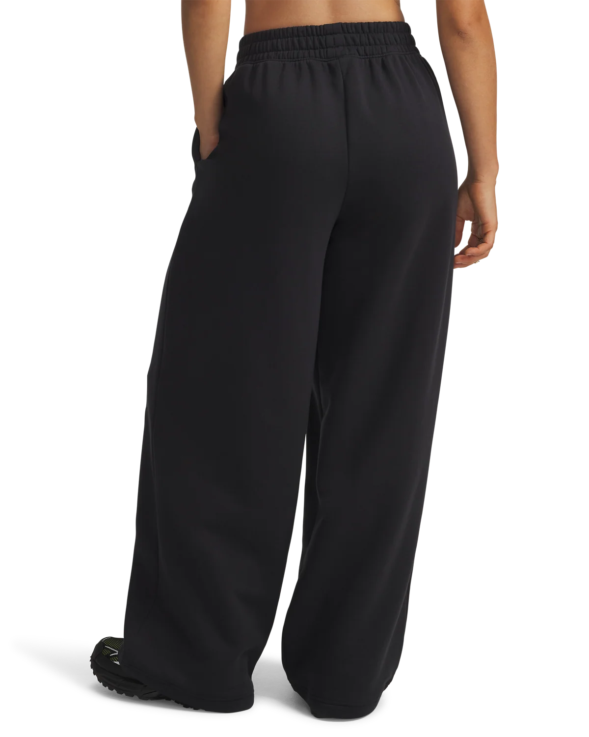 Women's UA Rival Fleece Script Pants - Image 2
