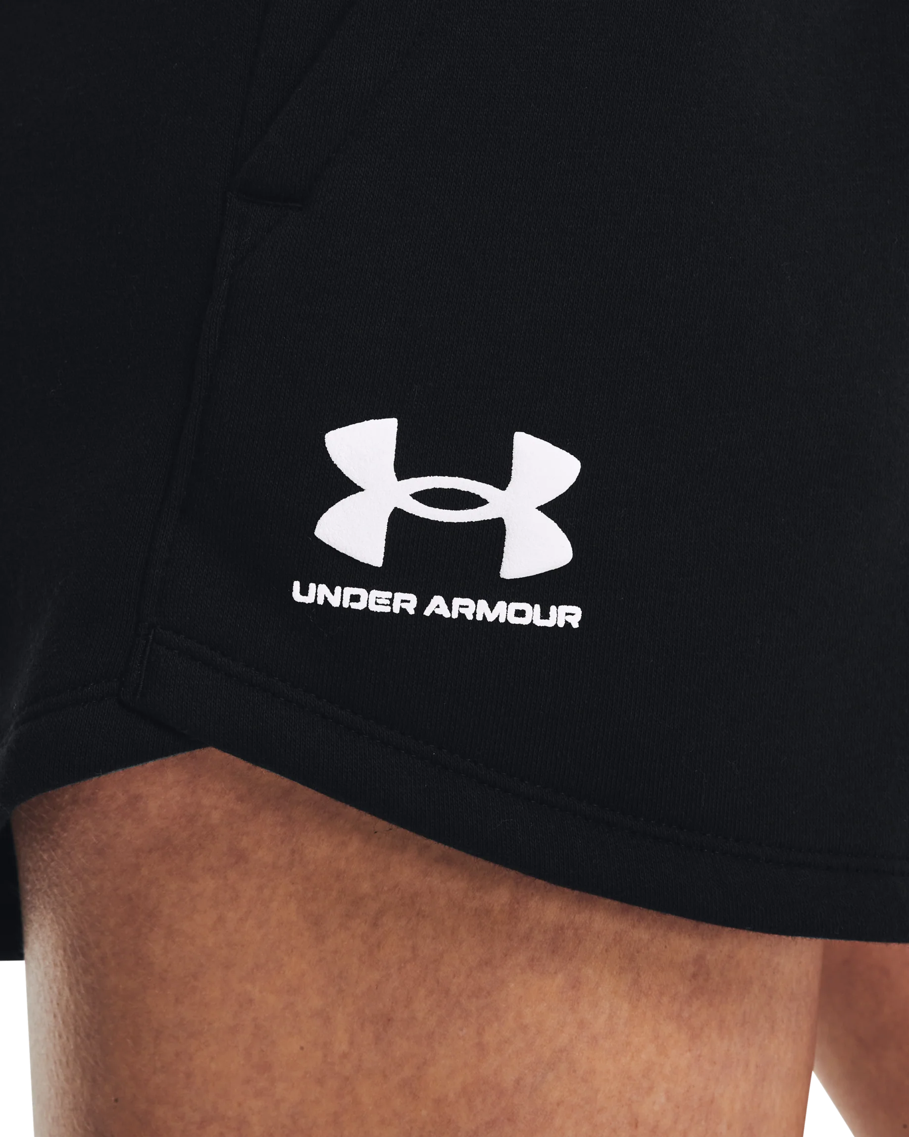 Women's UA Rival Fleece Shorts - Image 6