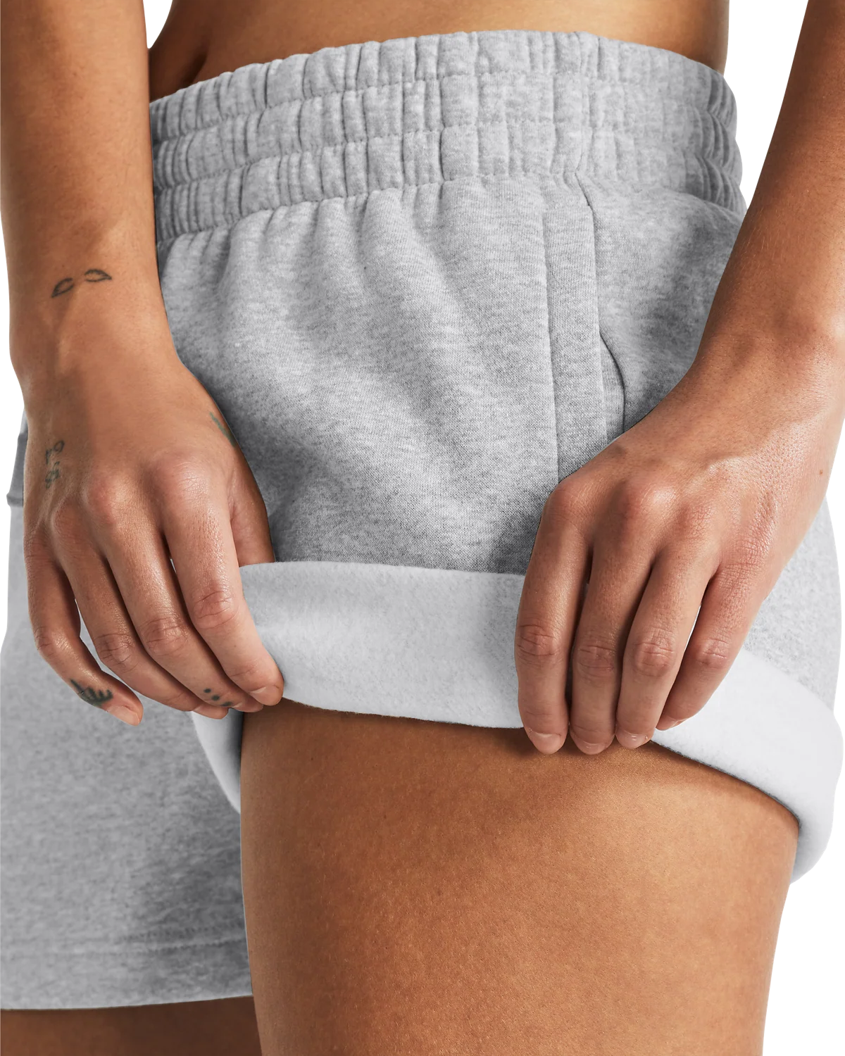 Women's UA Rival Fleece Shorts - Image 6