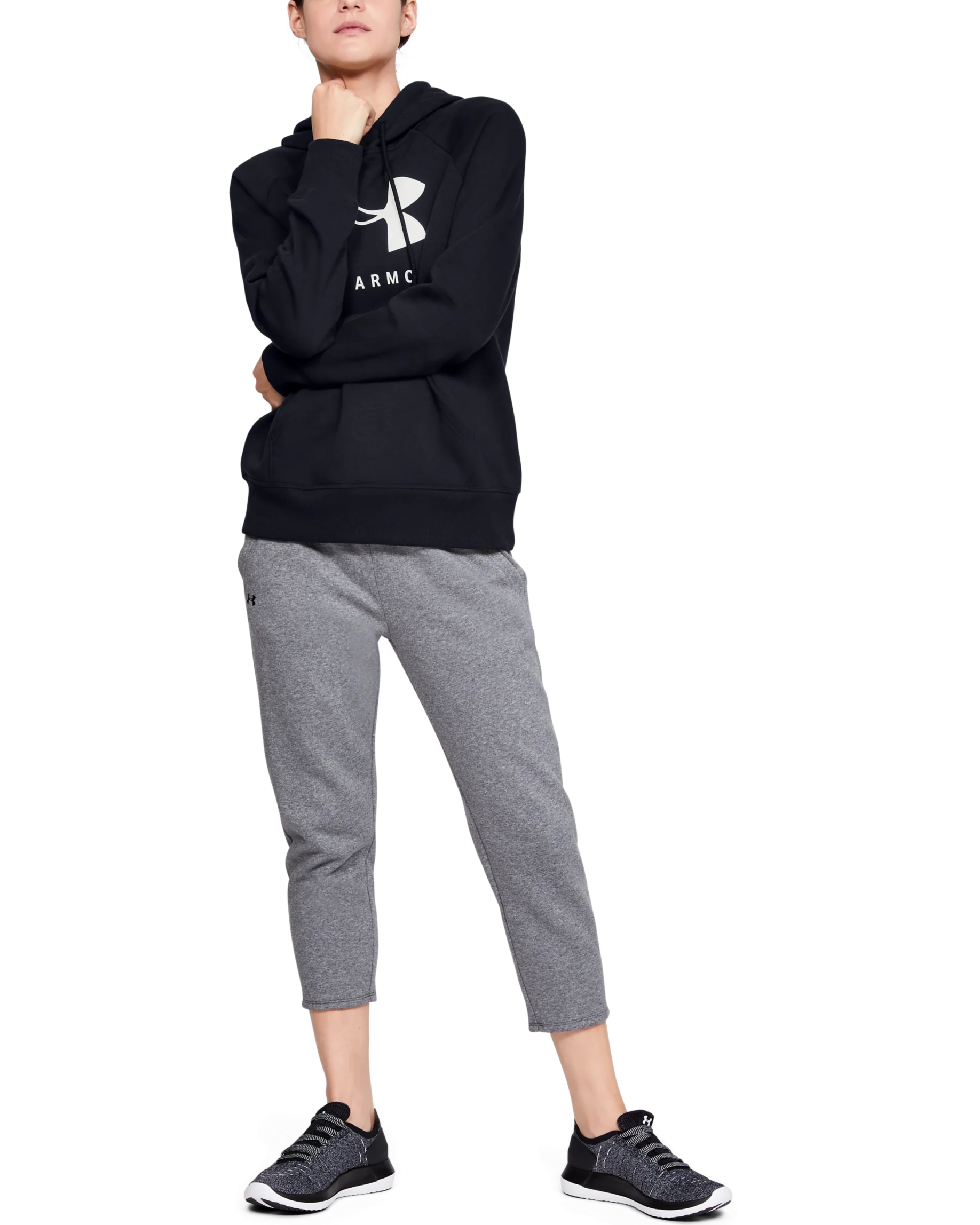 Women's UA Rival Fleece Sportstyle Graphic Hoodie - Image 5