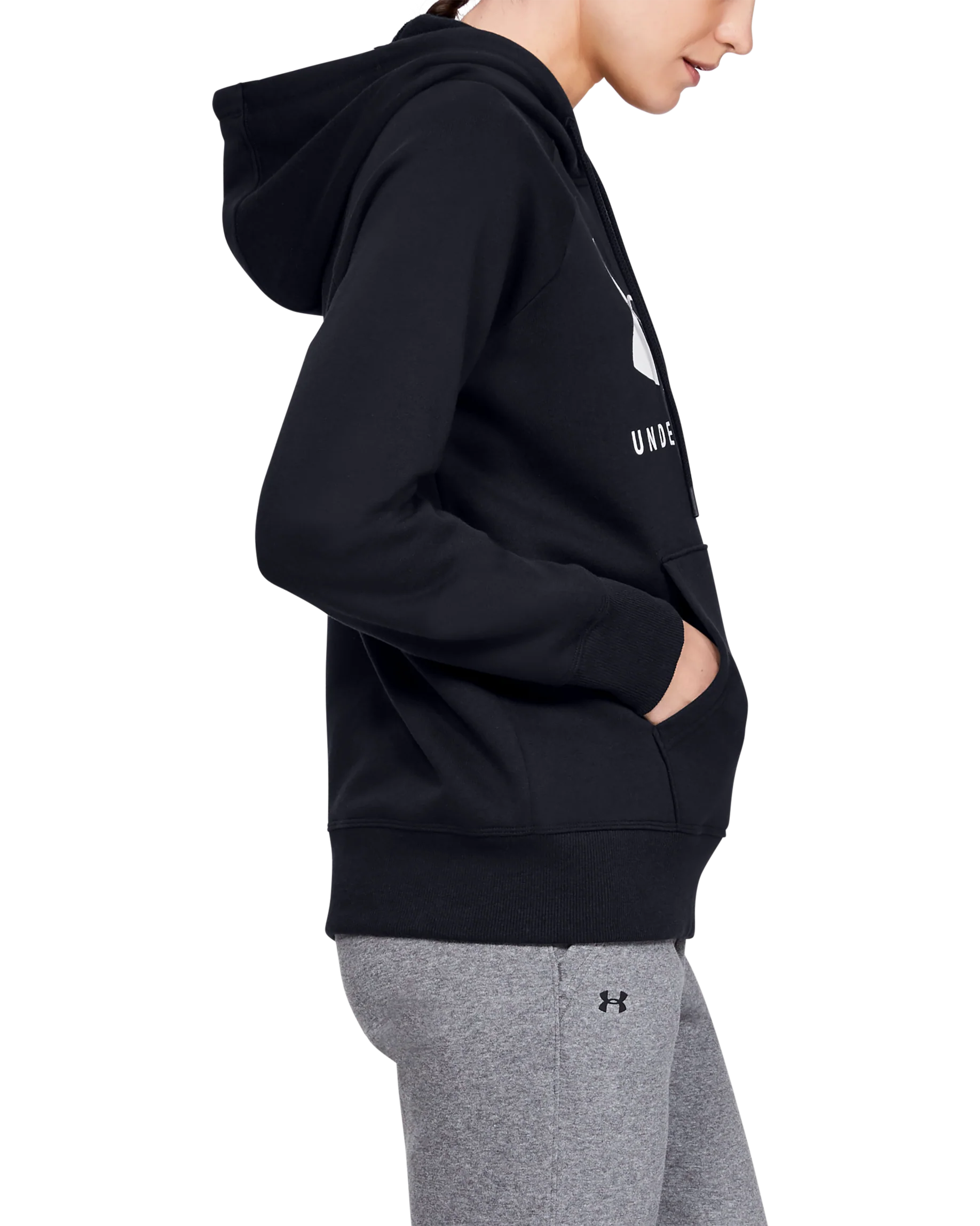 Women's UA Rival Fleece Sportstyle Graphic Hoodie - Image 6