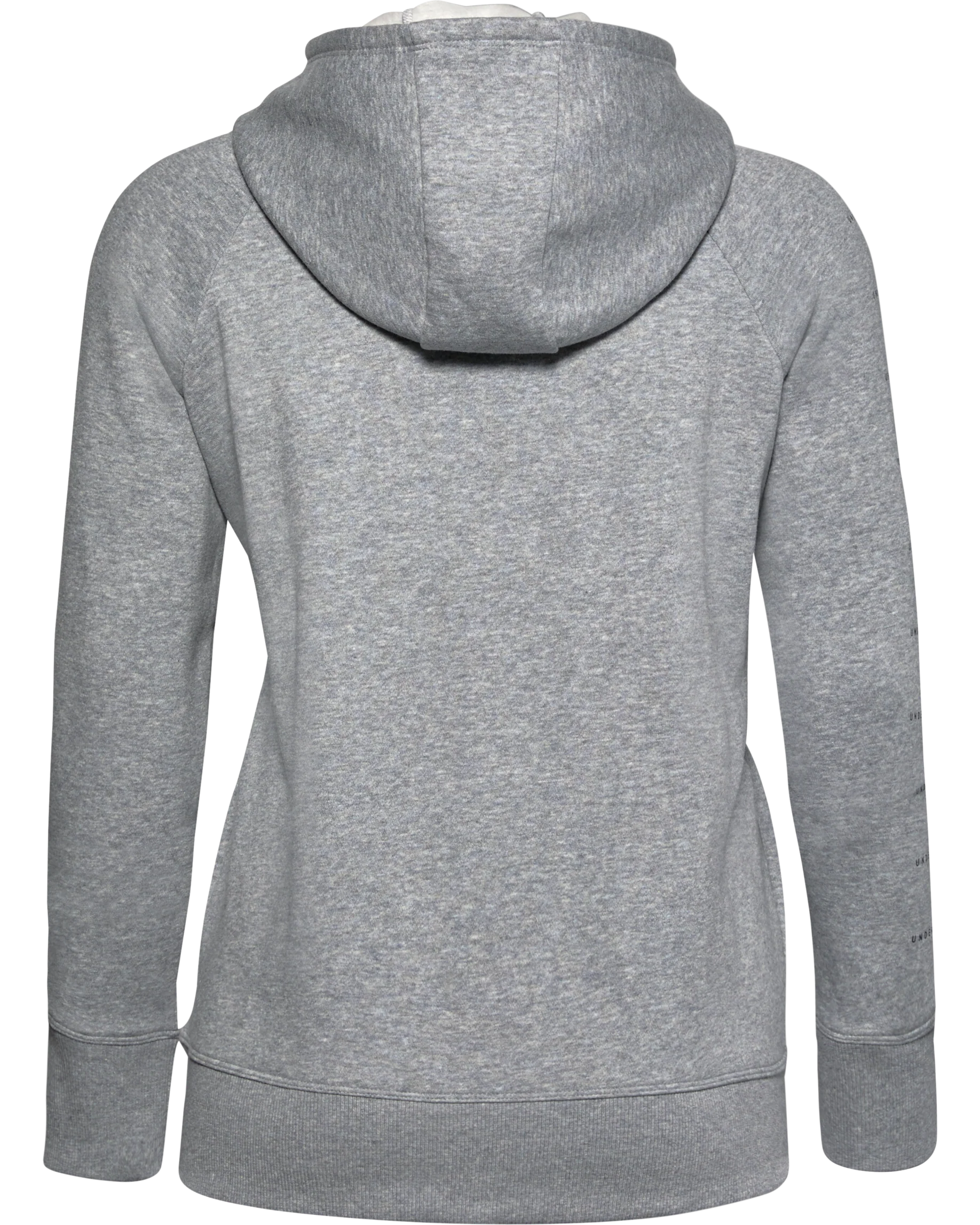 Women's UA Rival Fleece Sportstyle LC Graphic Full Zip Long Sleeve - Image 6