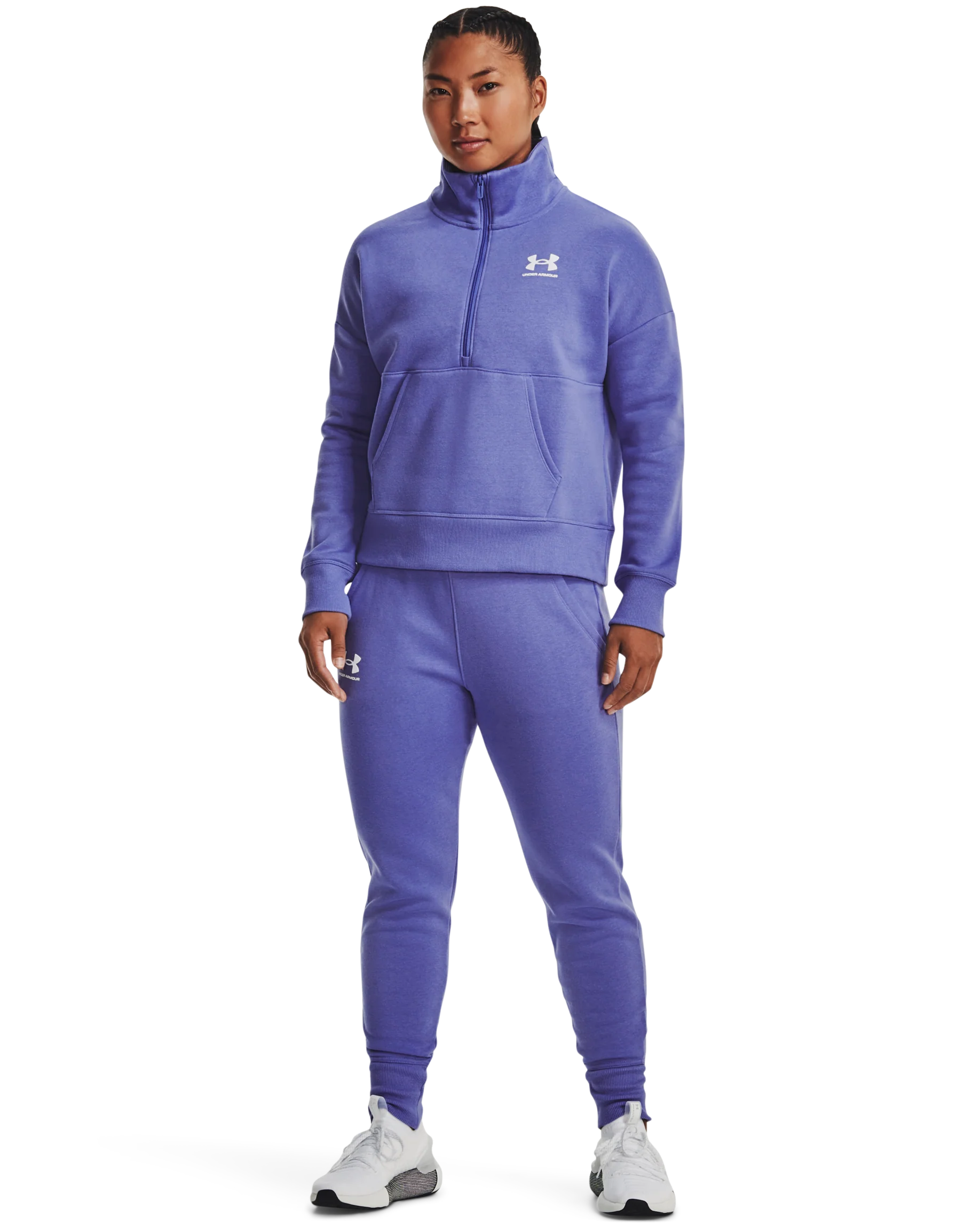 Women's UA Rival Fleece ½ Zip - Image 4