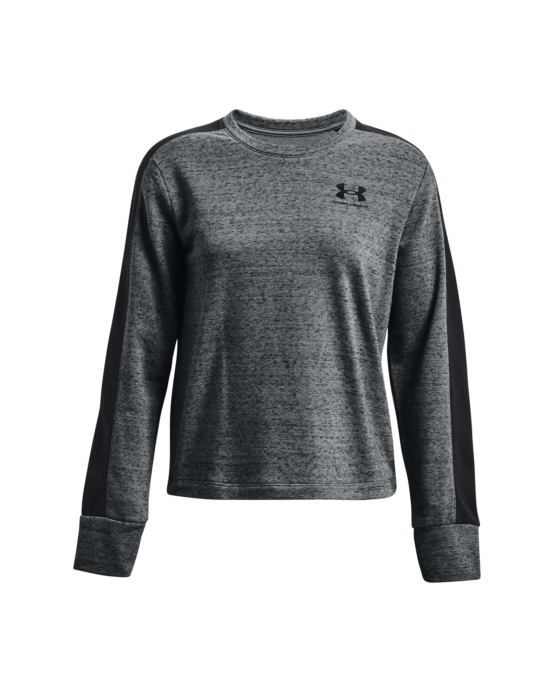Women's UA Rival Terry Colorblock Crew - Image 4
