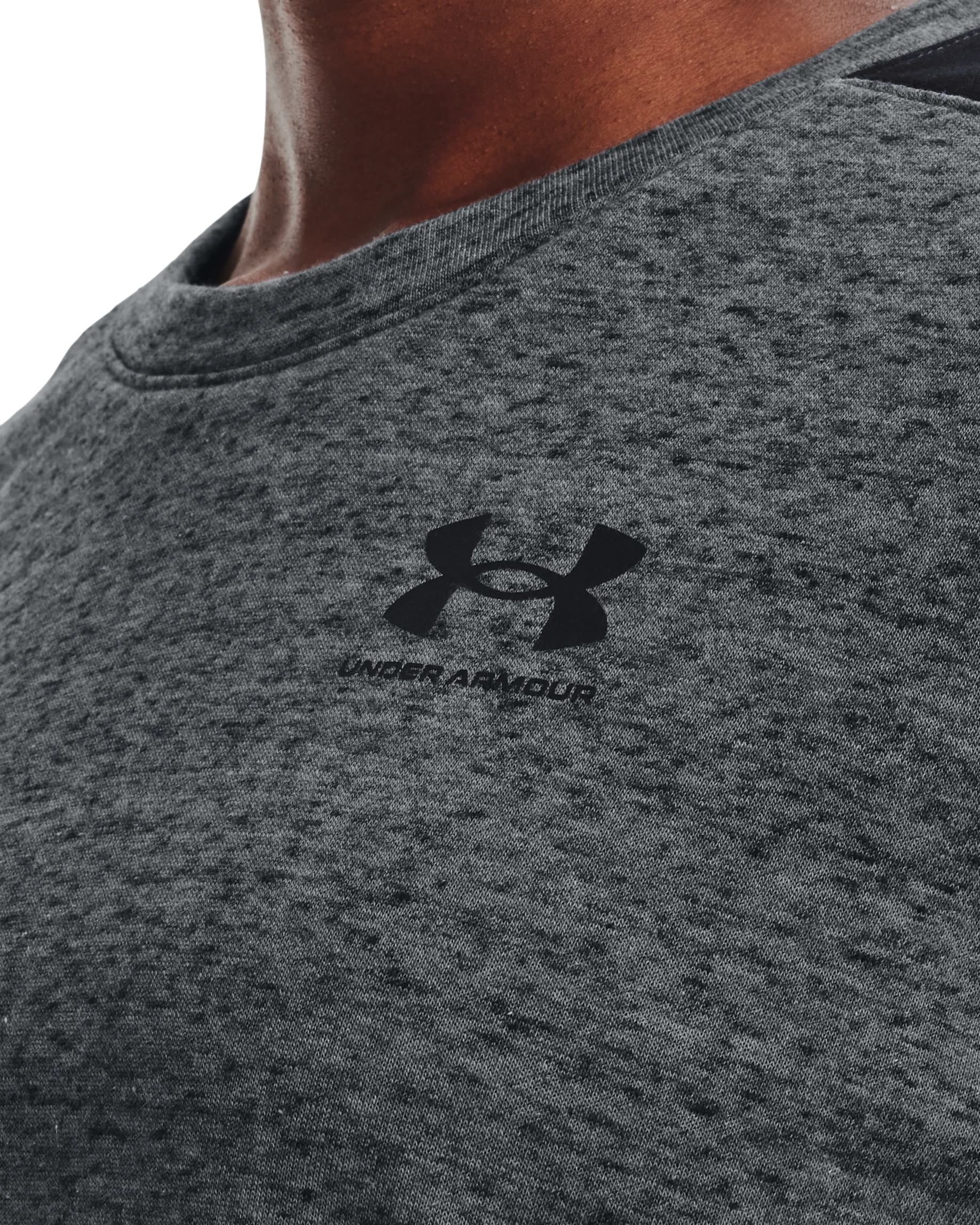 Women's UA Rival Terry Colorblock Crew - Image 5
