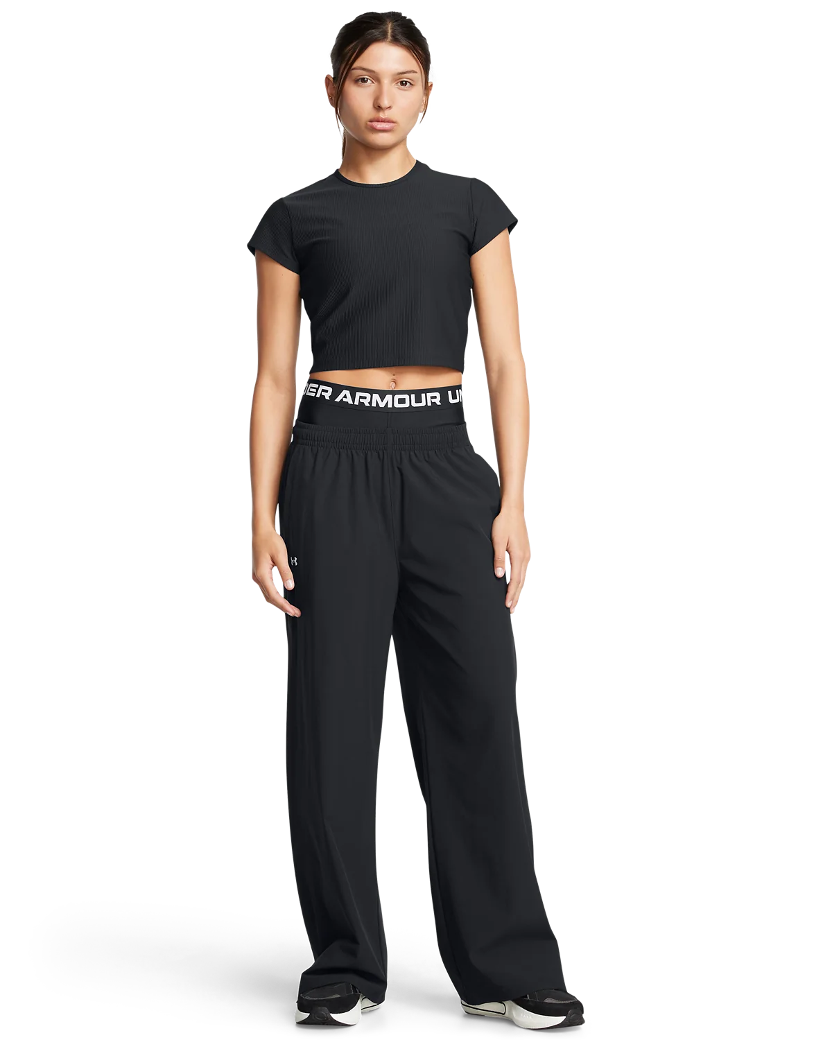 Women's UA Rival Wide Leg Pant - Image 4