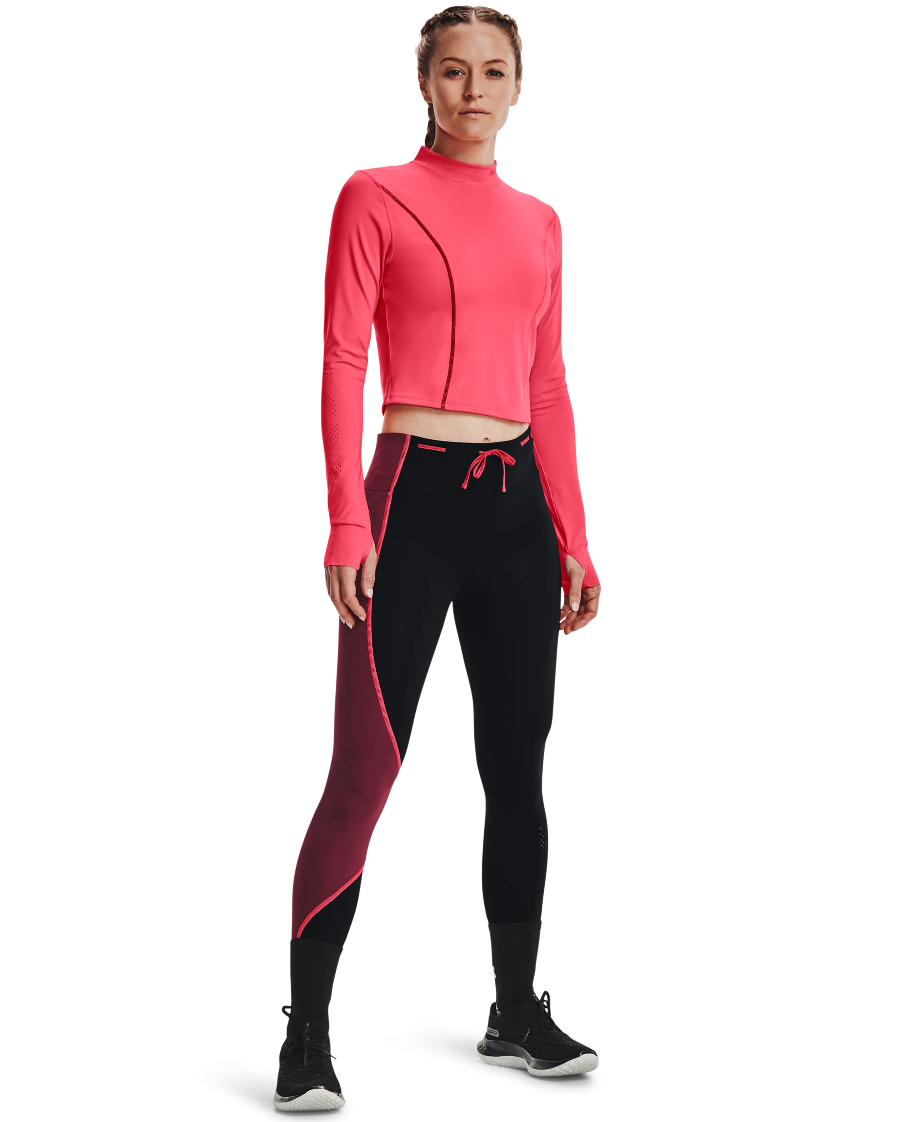 Women's UA Run Anywhere Ankle Tights - Image 3