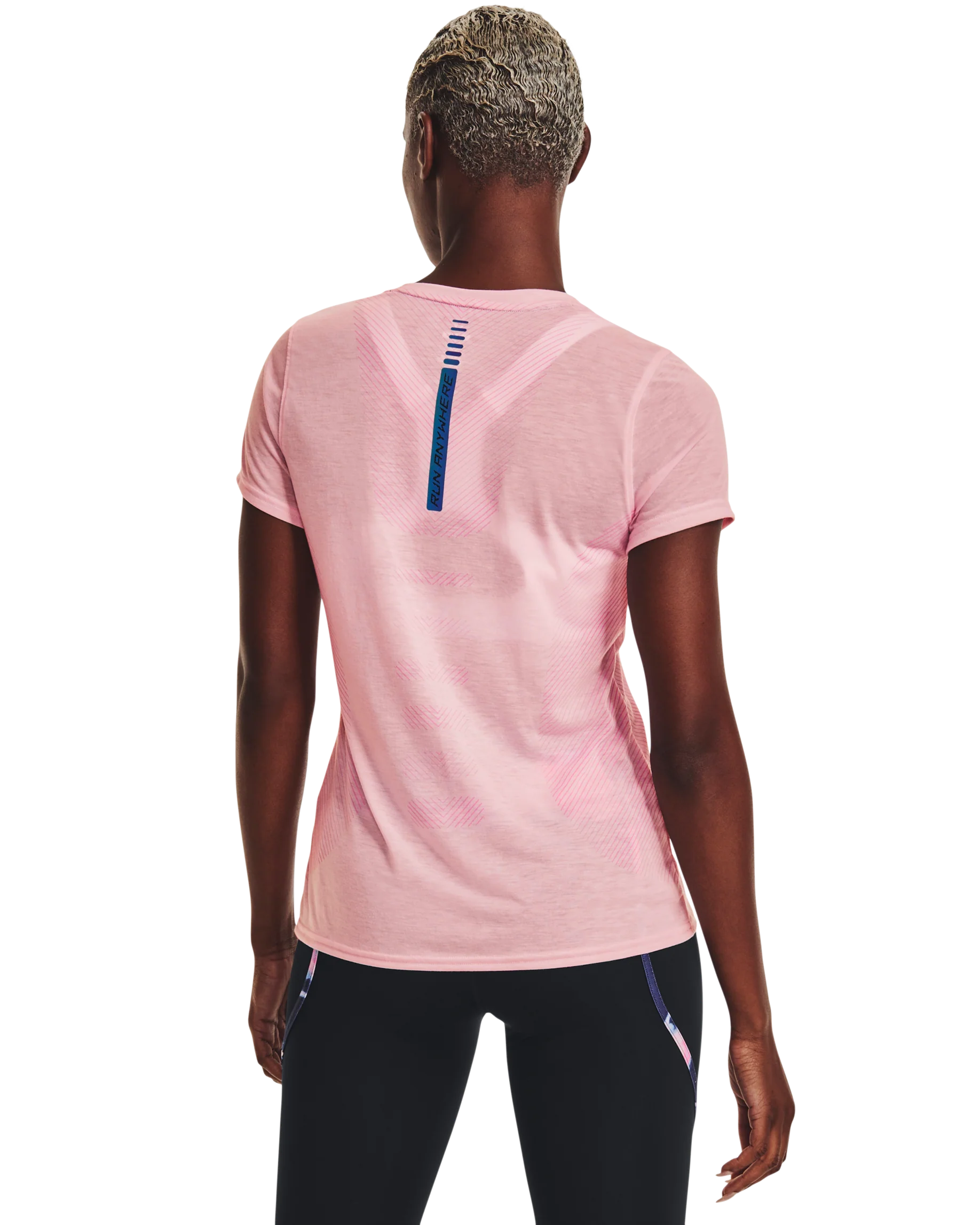 Women's UA Run Anywhere Breeze T-Shirt - Image 2