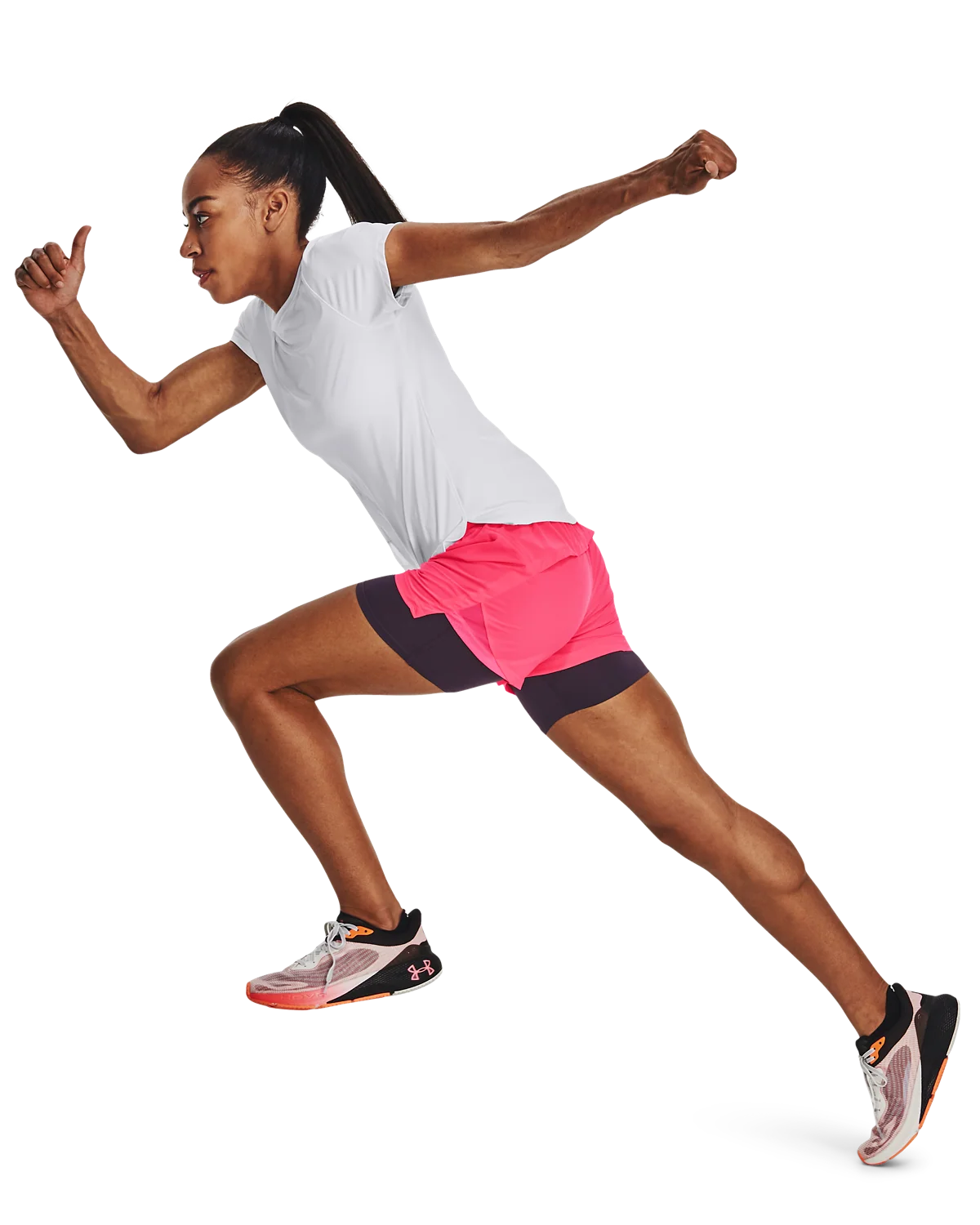 Women's UA Run Elite 2-in-1 Shorts - Image 4