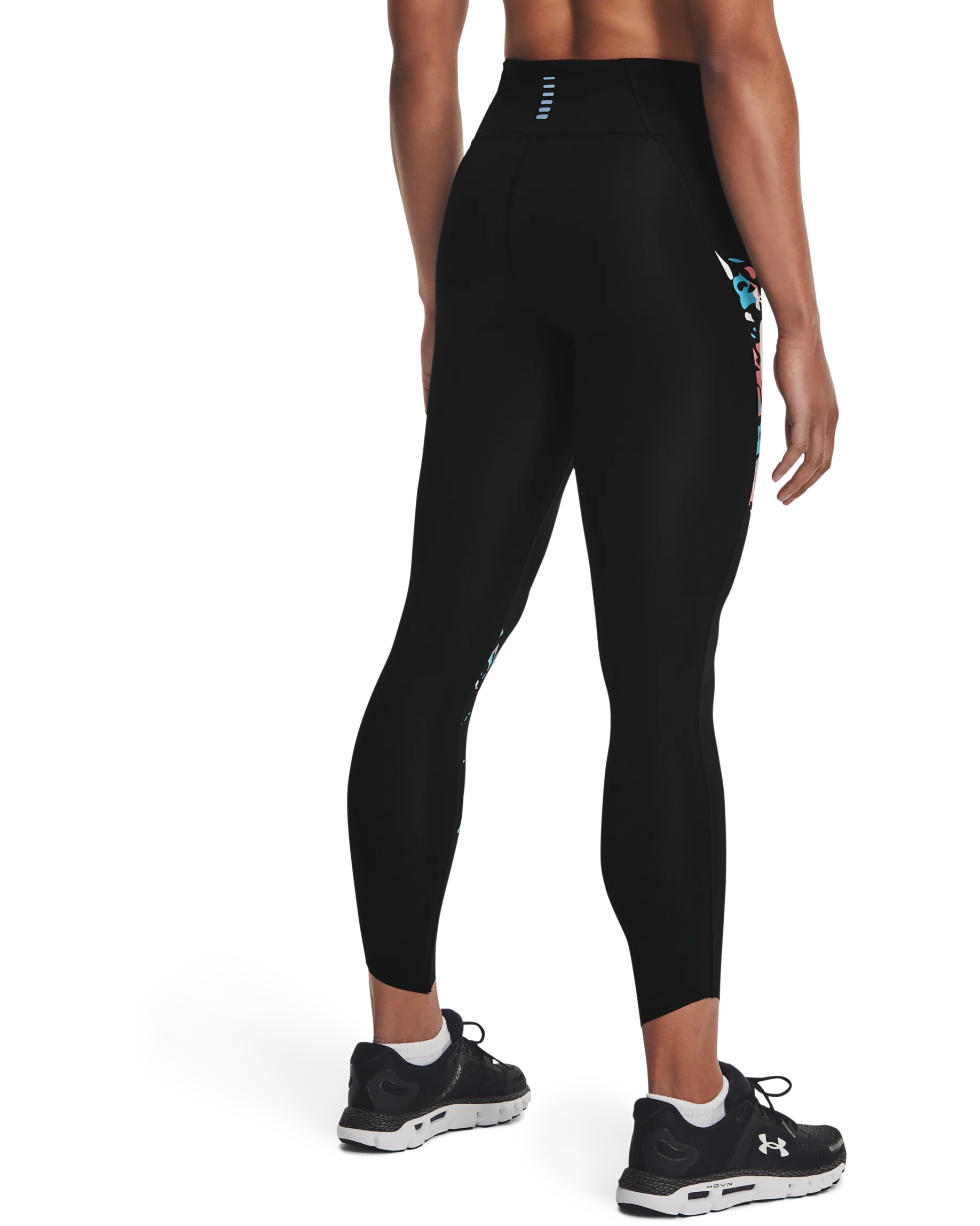 Women's UA Run Floral 7/8 Tights - Image 2