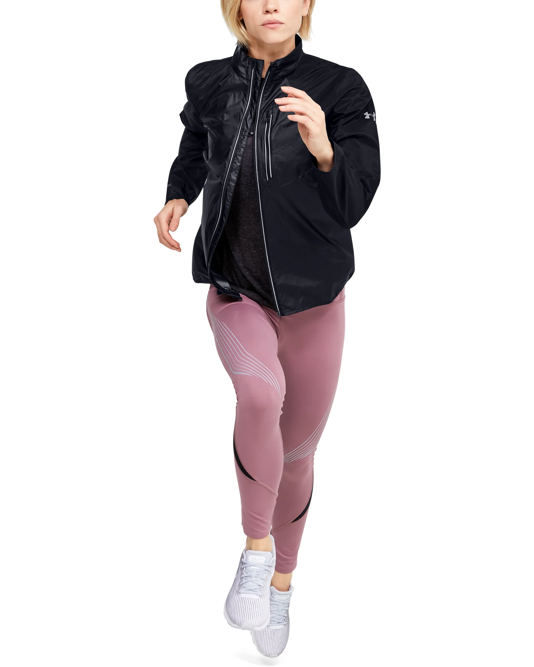 Women's UA Run Impasse Wind Jacket - Image 3