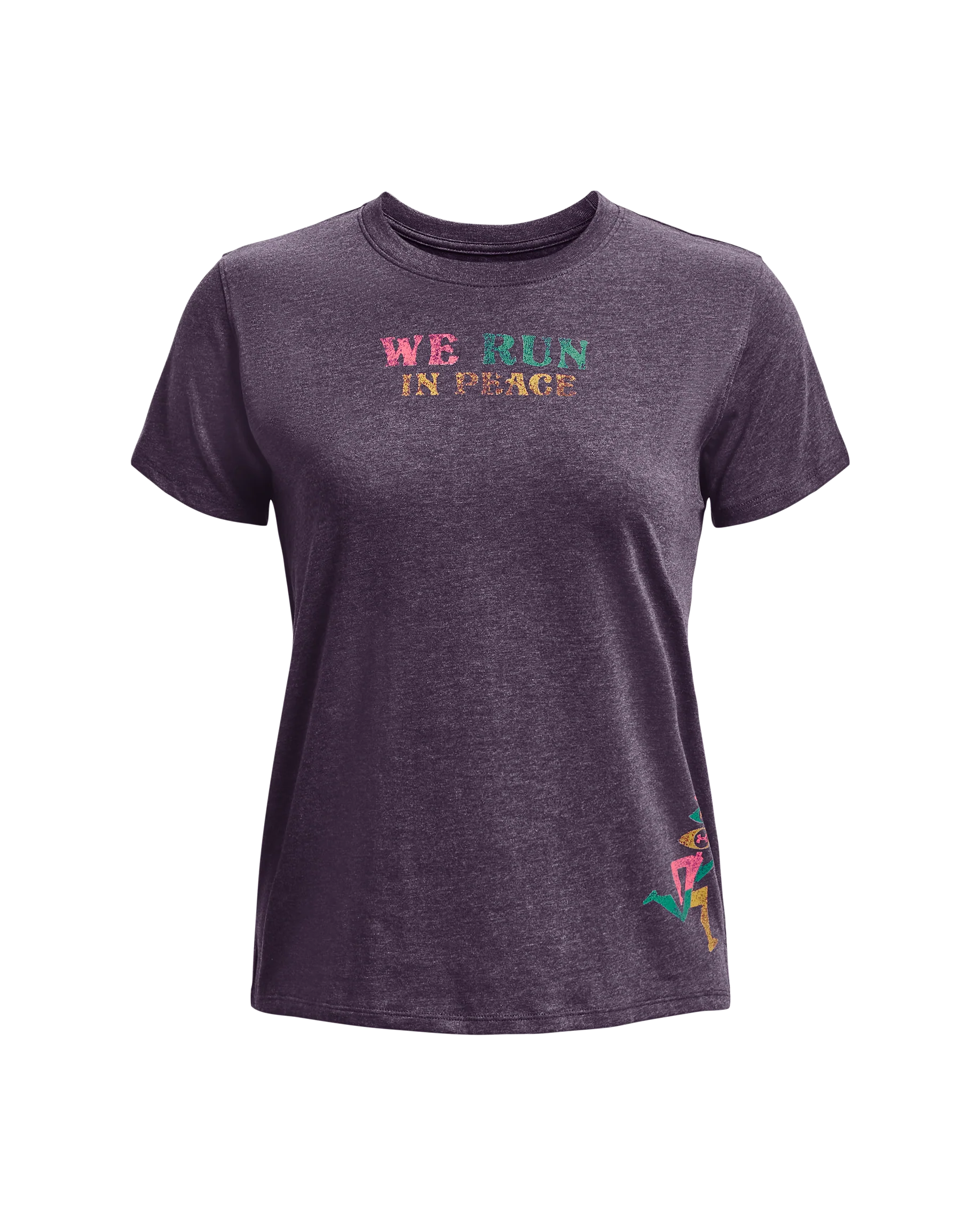 Women's UA Run In Peace Short Sleeve T-Shirt - Image 3