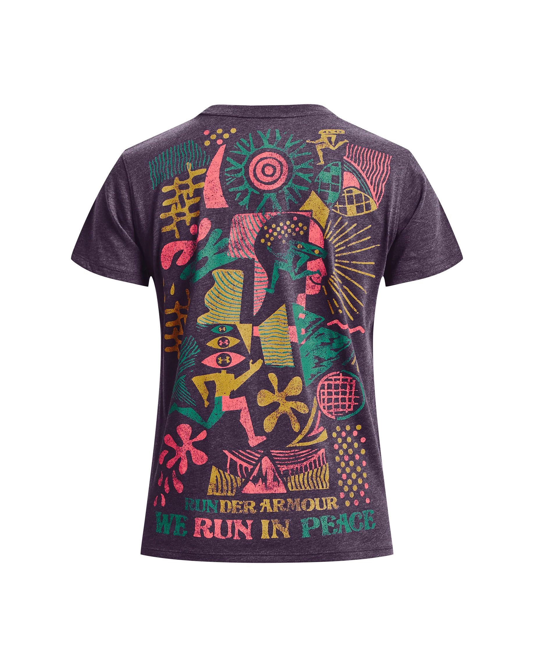 Women's UA Run In Peace Short Sleeve T-Shirt - Image 5
