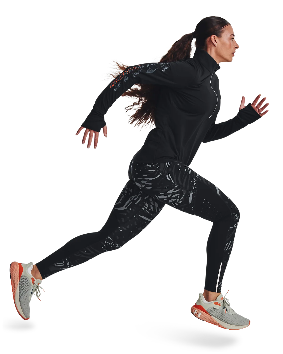 Women's UA Run Like An Animal Tights - Image 7