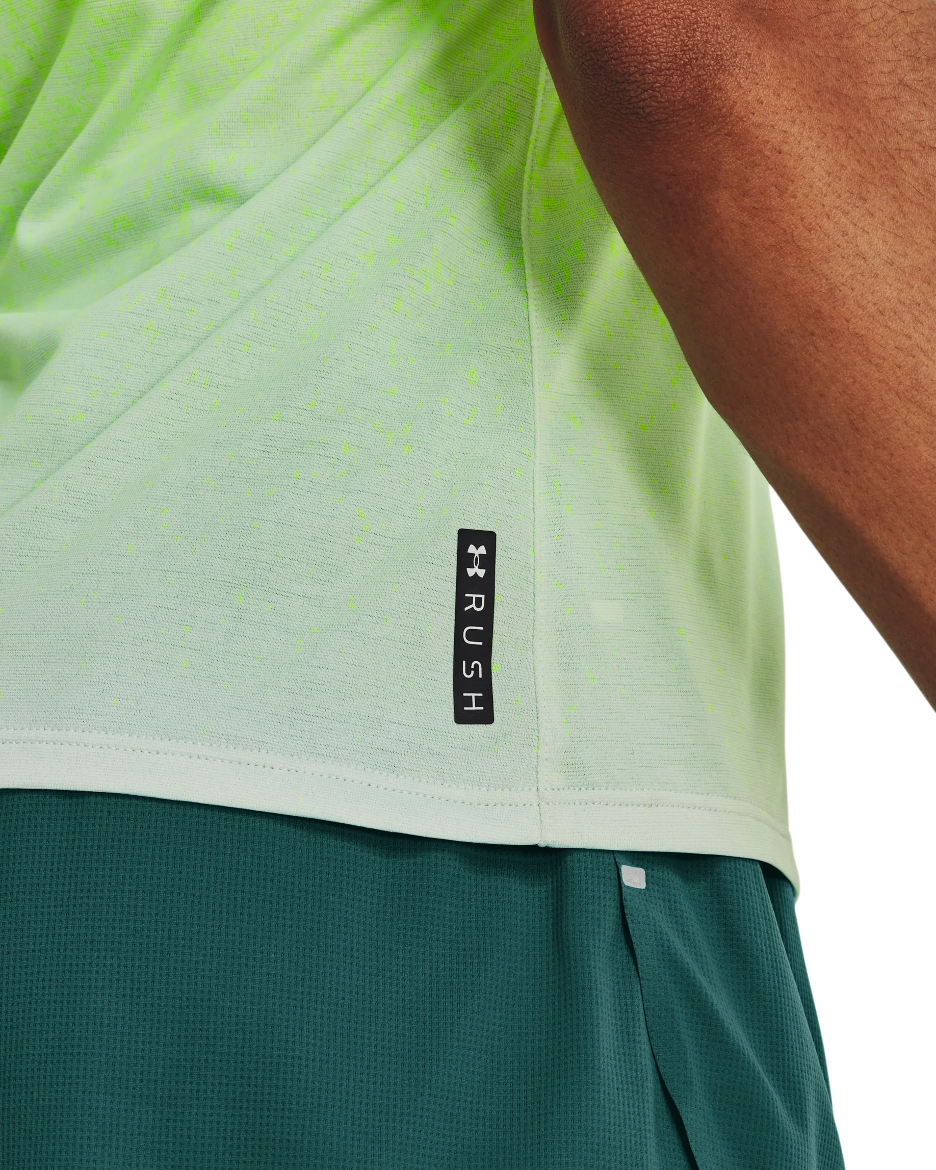 Women's UA RUSH™ Cicada Singlet - Image 8