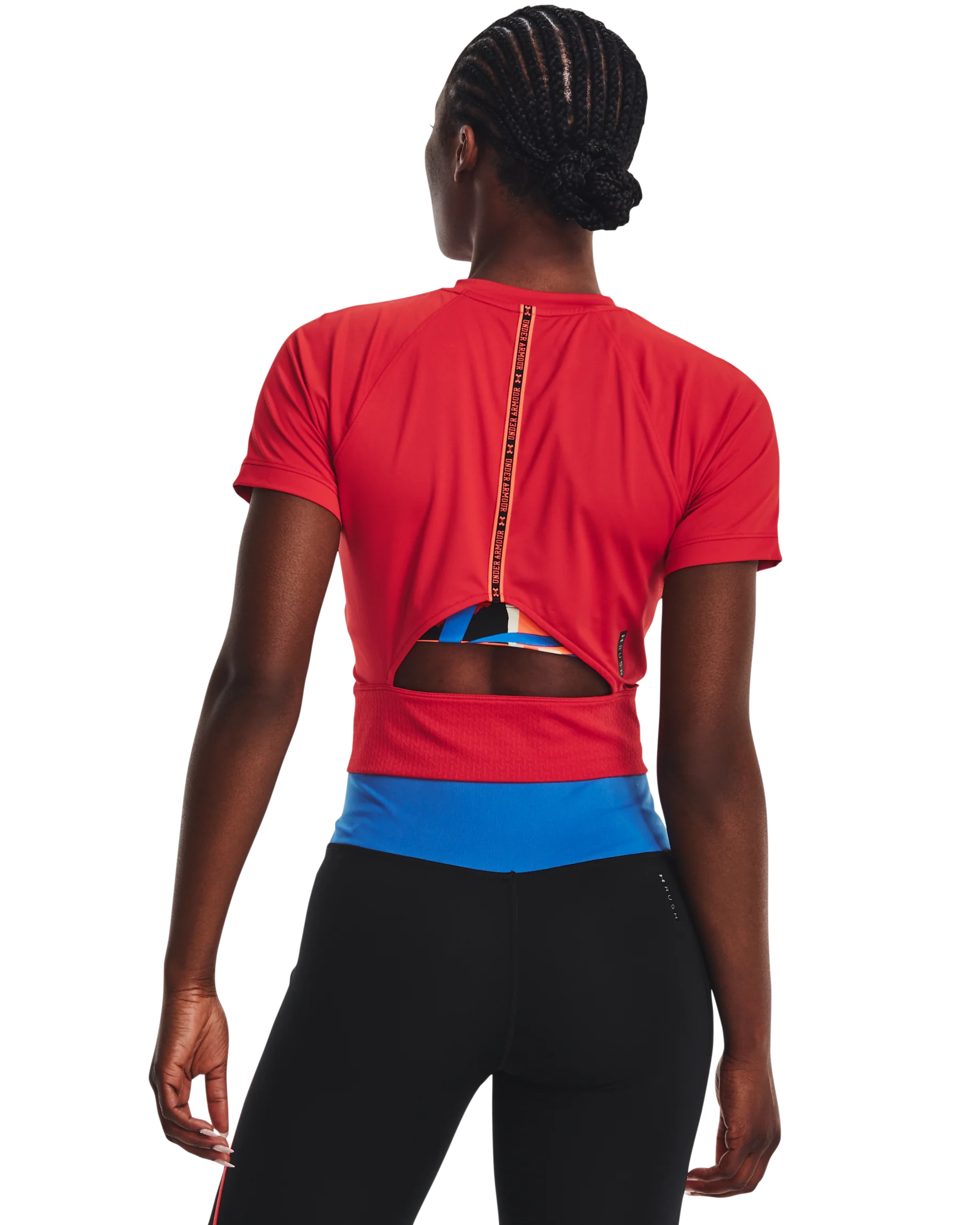 Women's UA RUSH™ Perf Top Short Sleeve - Image 2