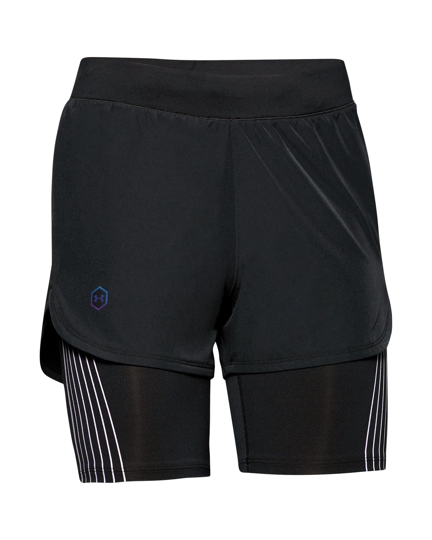 Women's UA RUSH™ Run 2-in-1 Shorts - Image 4