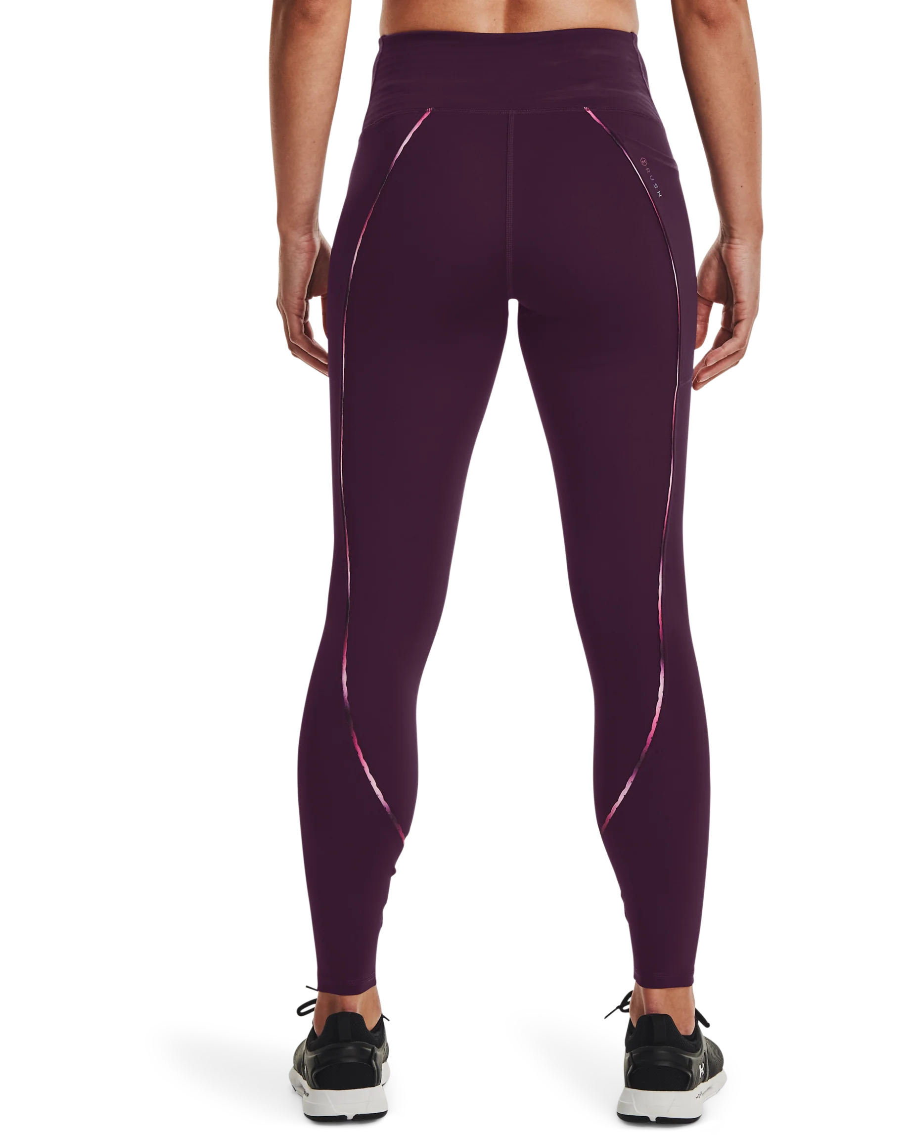 Women's UA RUSH™ Scallop Full-Length Leggings - Image 2