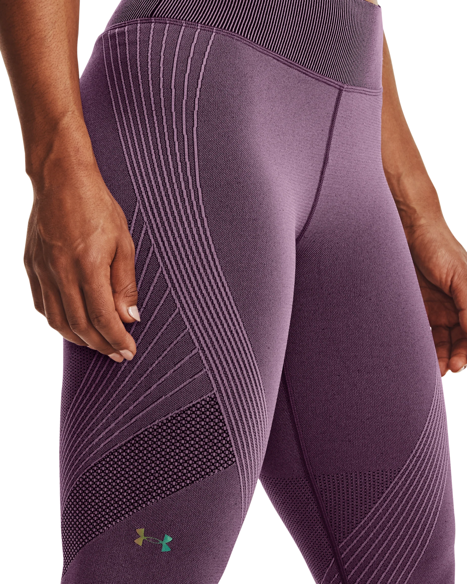 Women's UA RUSH™ Seamless Ankle Leggings - Image 6
