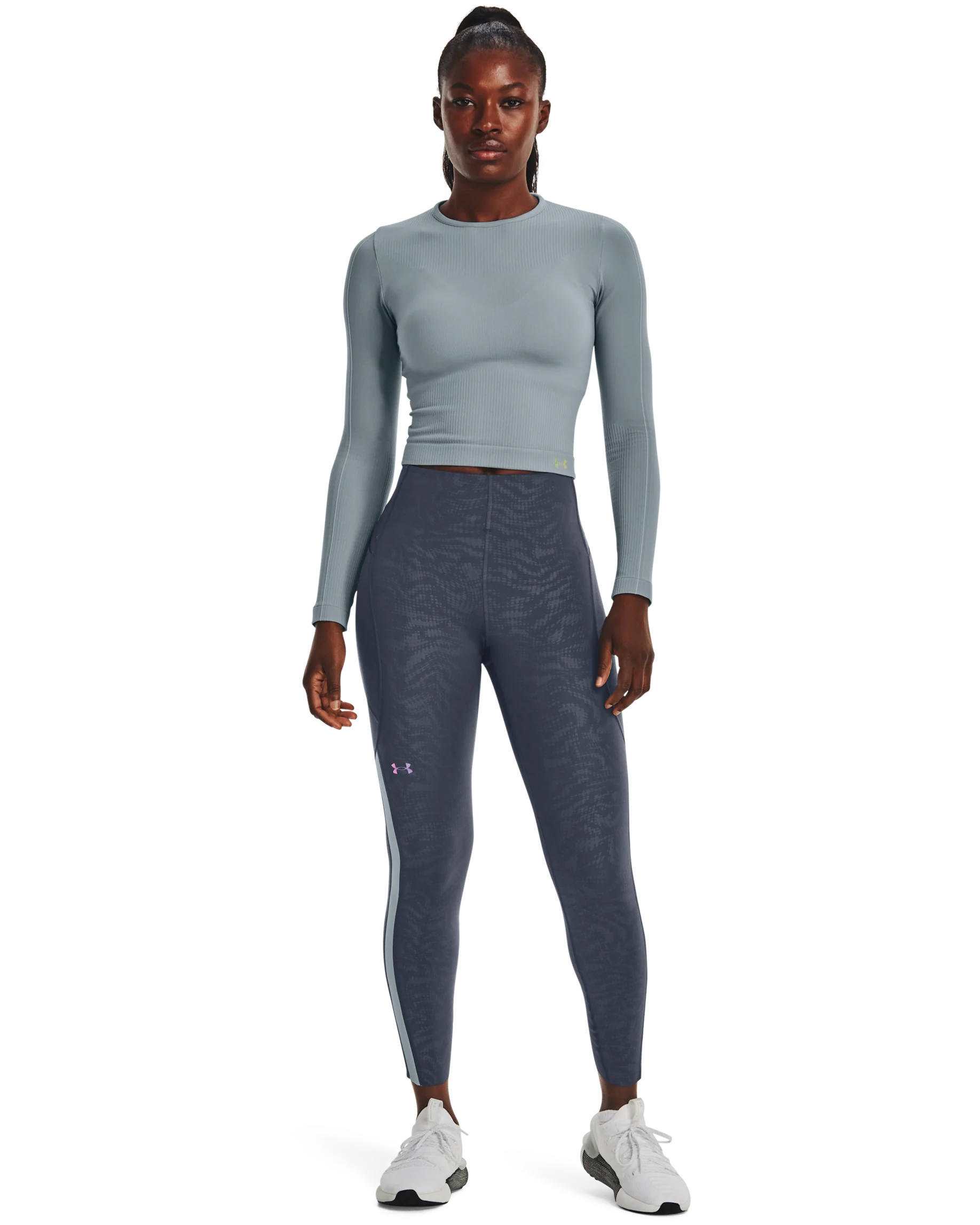Women's UA RUSH™ Seamless Long Sleeve - Image 3
