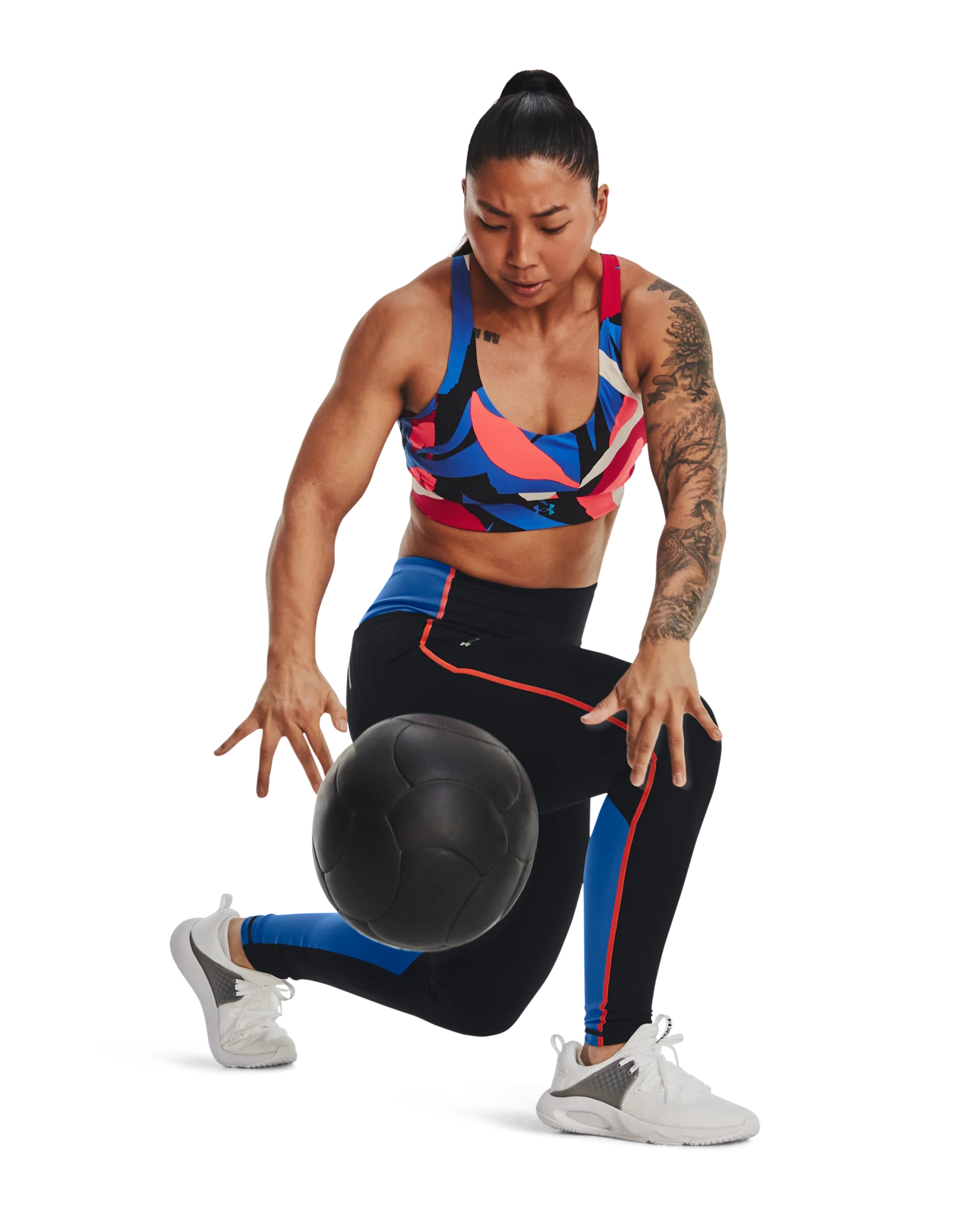 Women's UA RUSH™ SmartForm Leggings - Image 8