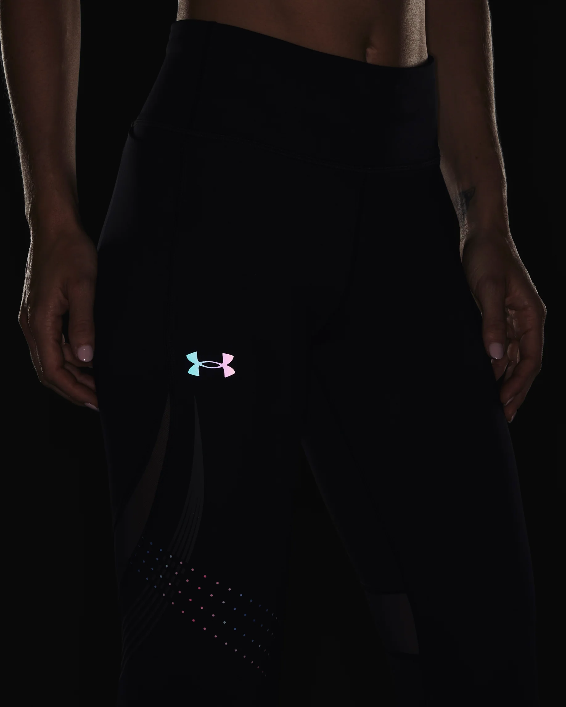 Women's UA RUSH™ Stamina Ankle Tights - Image 8