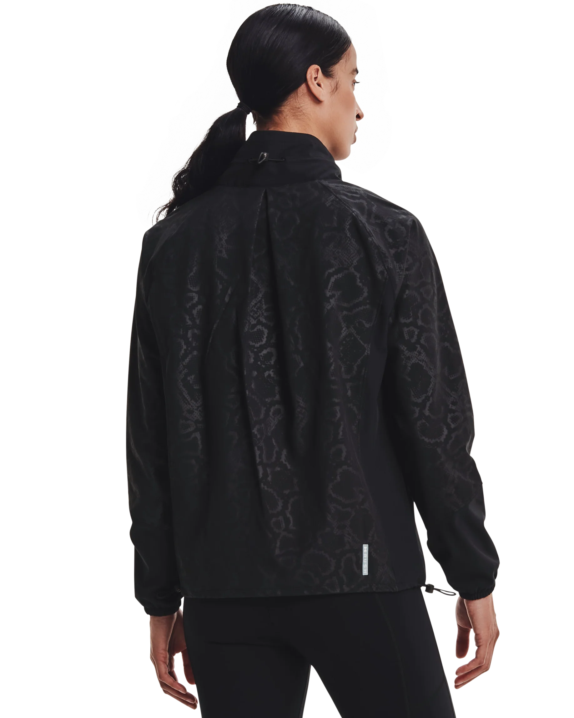 Women's UA RUSH™ Woven Print Full-Zip - Image 2