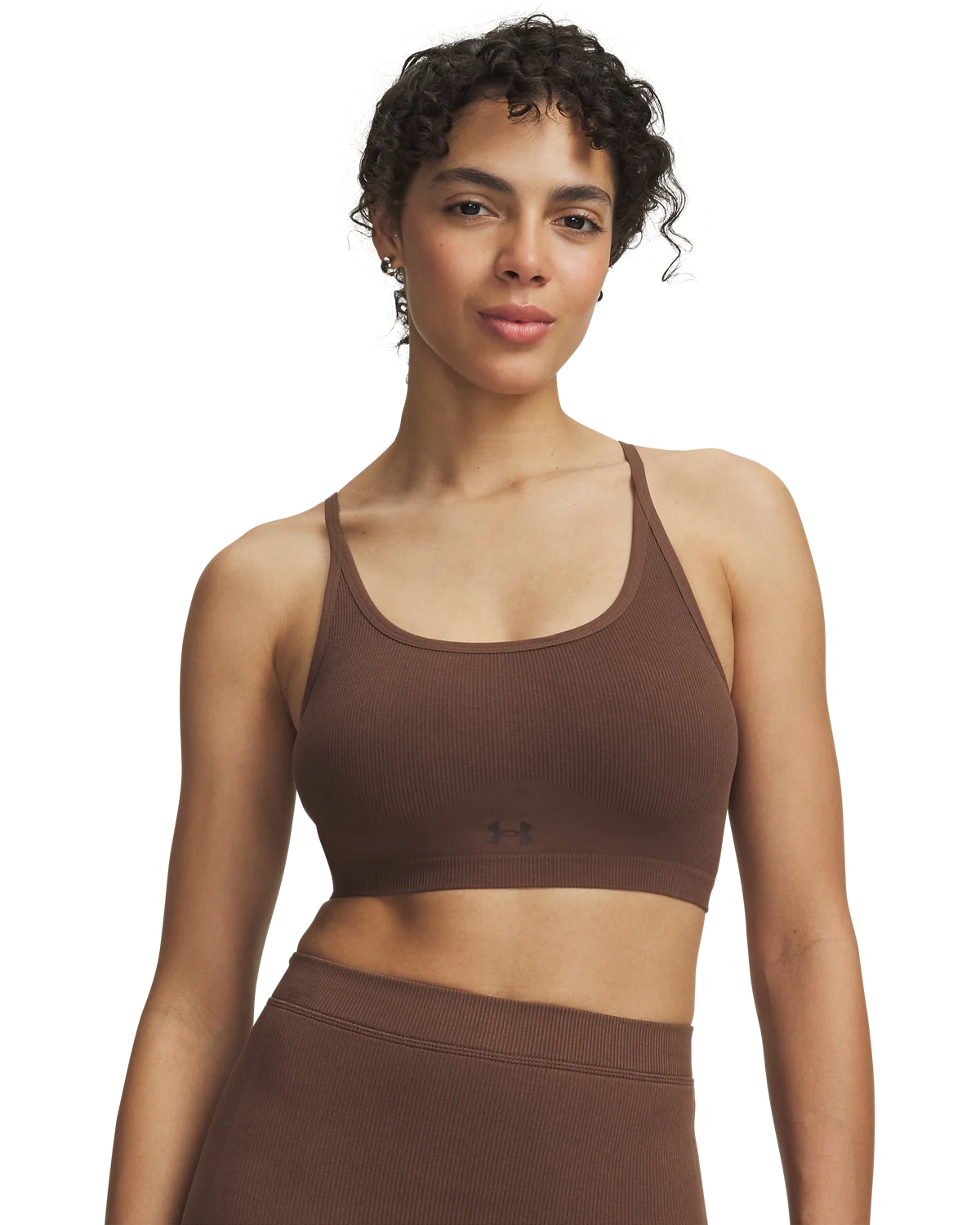 Women's UA Seamless Cotton Low Bra - Image 2