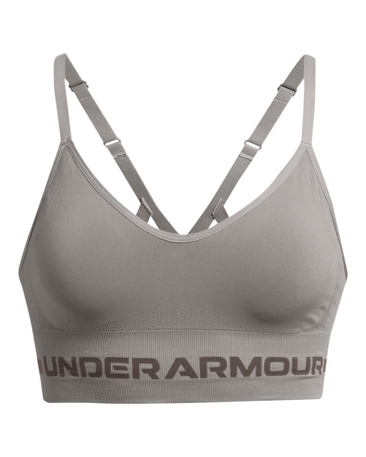 Women's UA Seamless Low Long Sports Bra - Image 3
