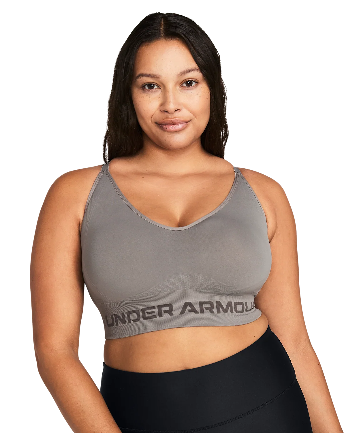 Women's UA Seamless Low Long Sports Bra - Image 7