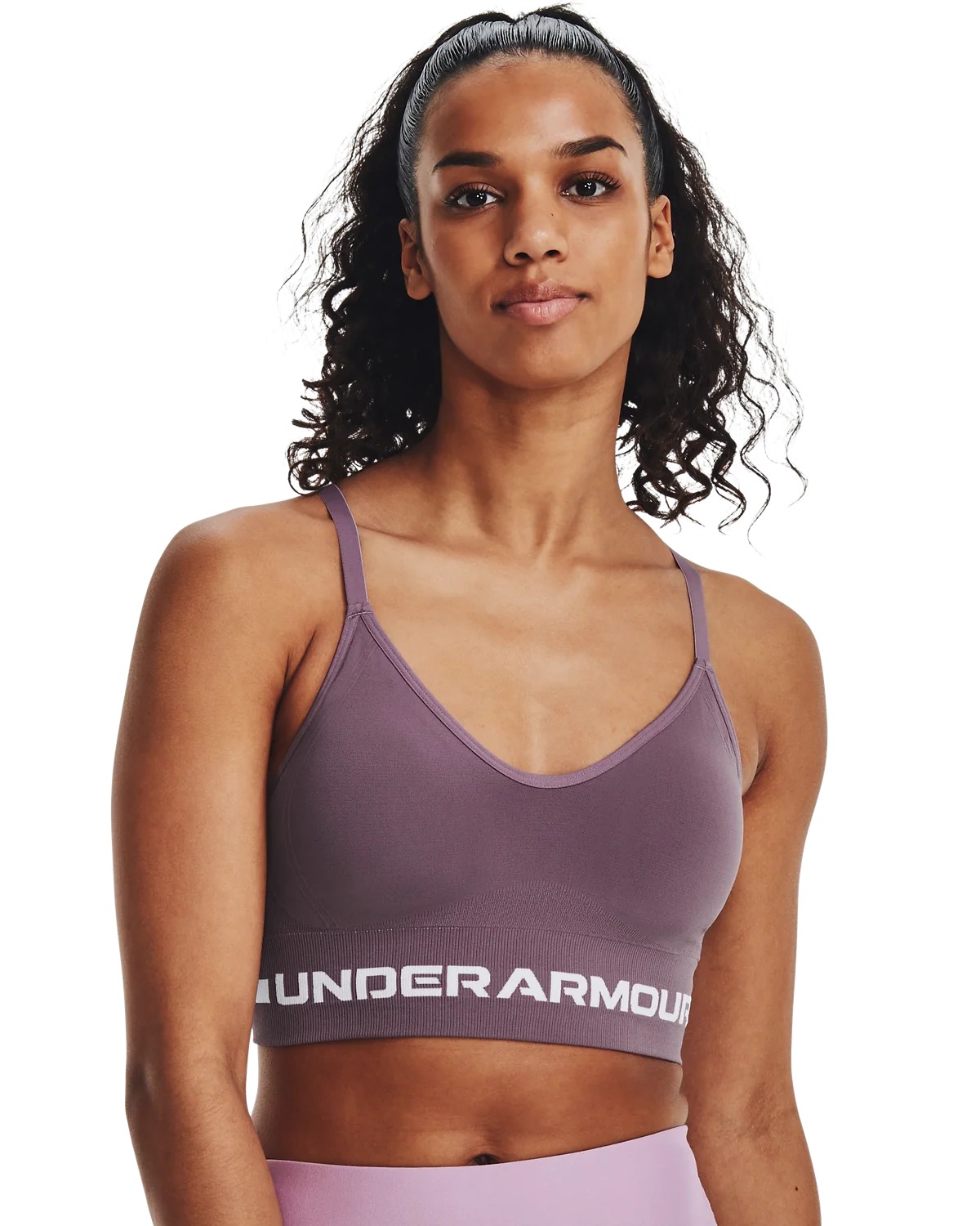 Women's UA Seamless Low Long Sports Bra