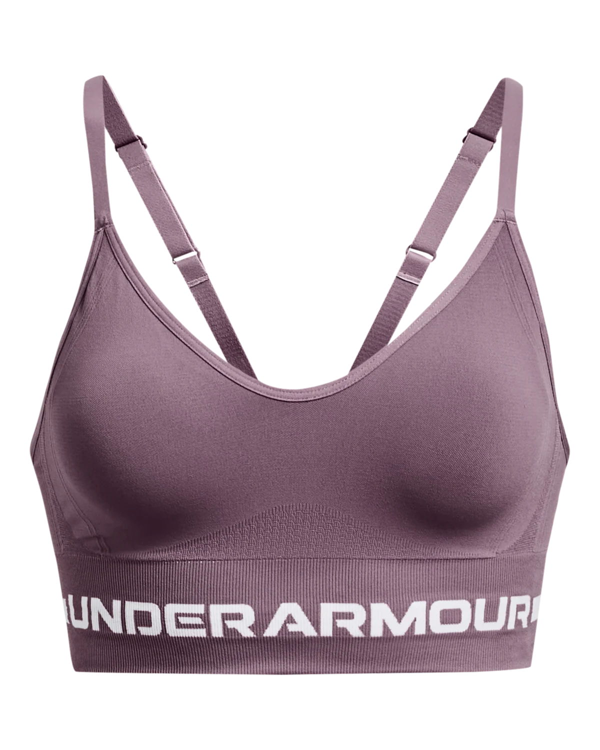 Women's UA Seamless Low Long Sports Bra - Image 3