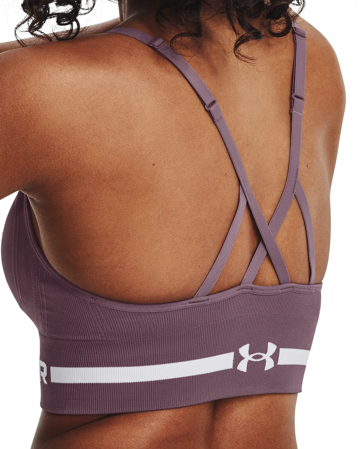 Women's UA Seamless Low Long Sports Bra - Image 4