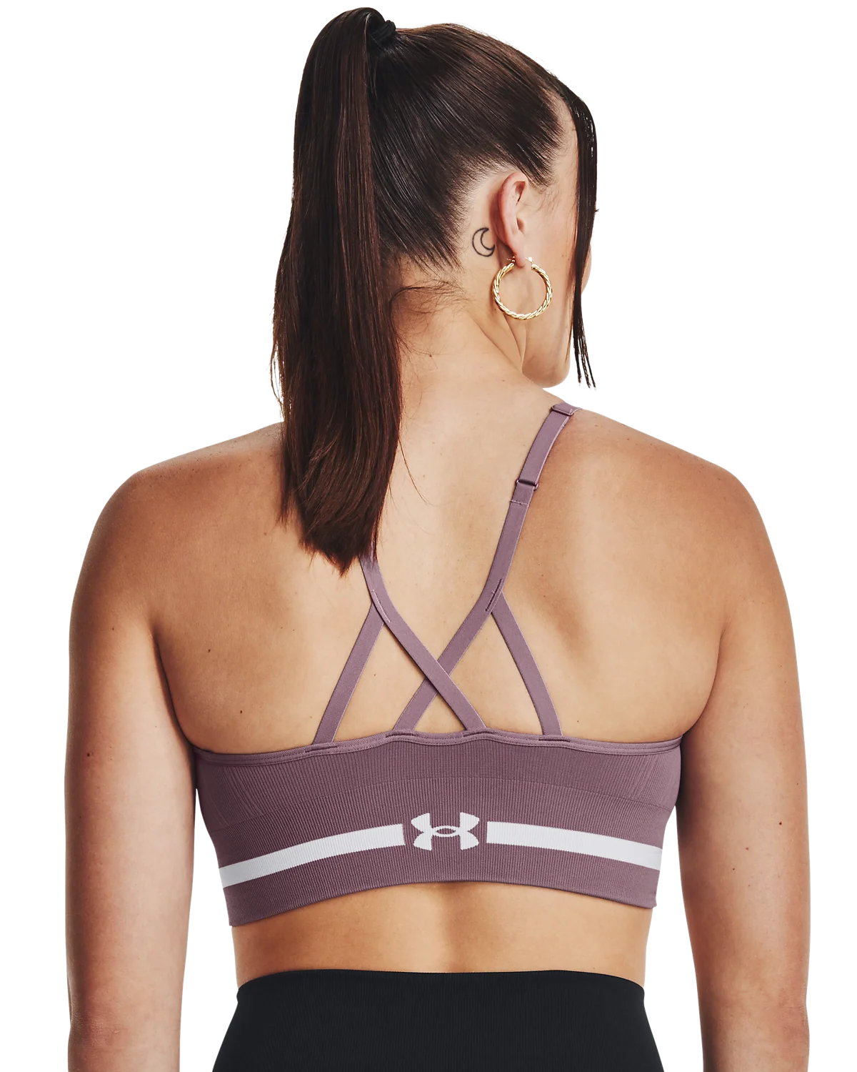 Women's UA Seamless Low Long Sports Bra - Image 7