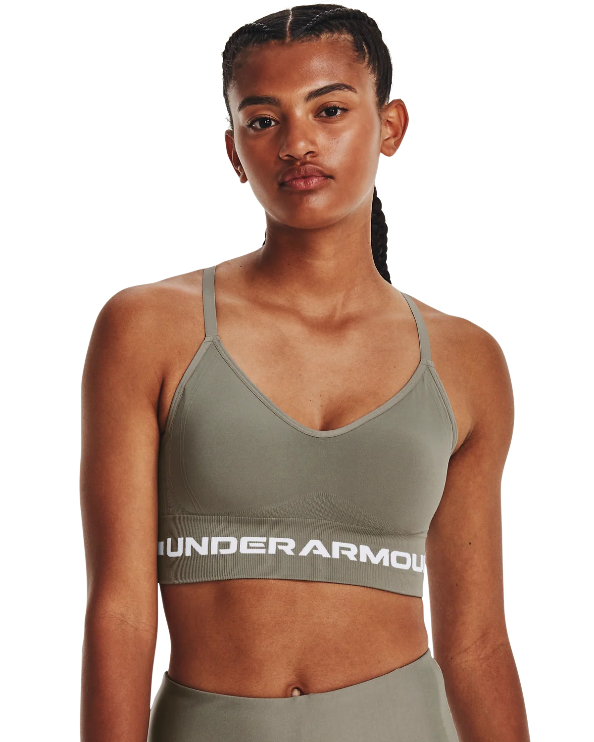 Women's UA Seamless Low Long Sports Bra