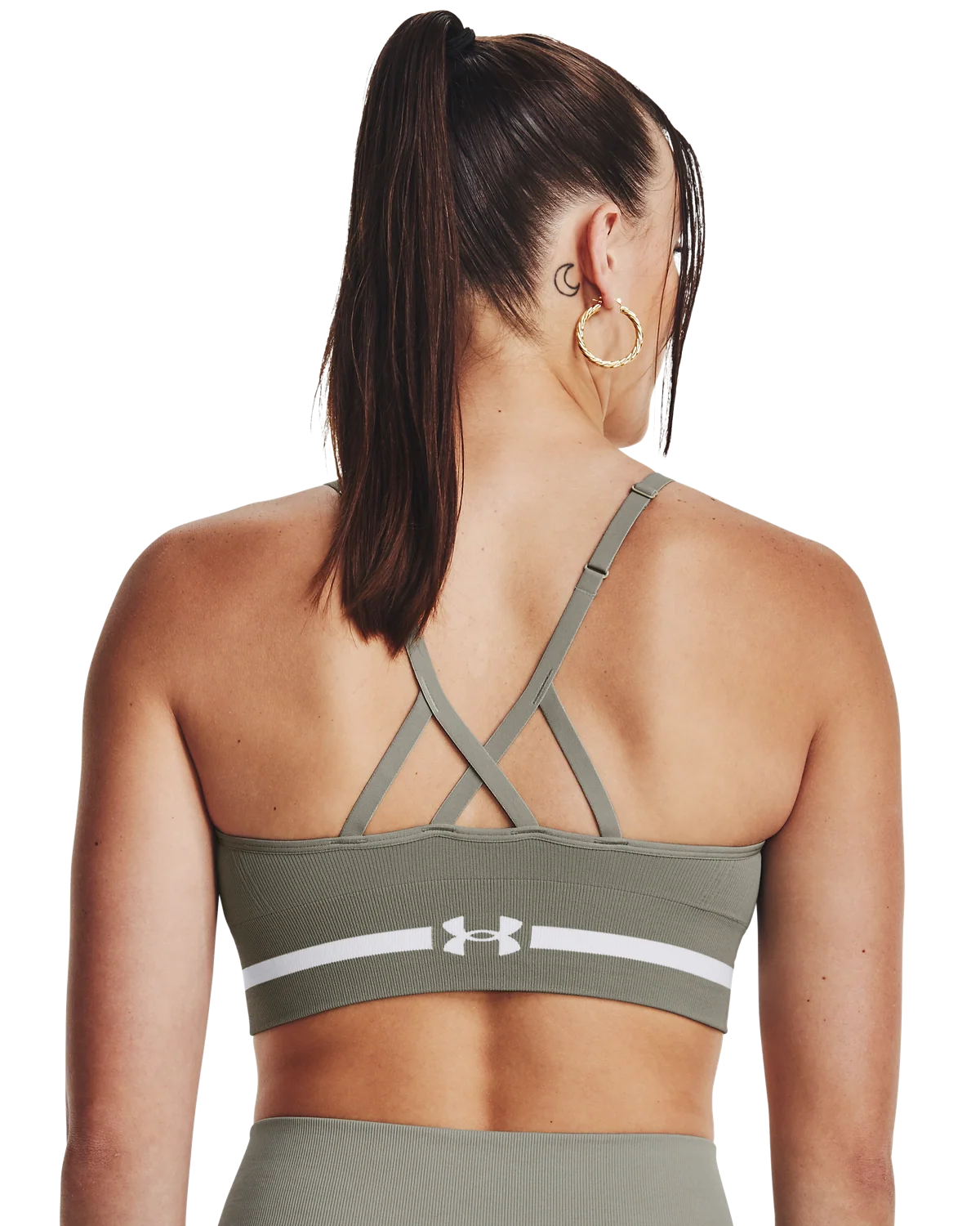 Women's UA Seamless Low Long Sports Bra - Image 7
