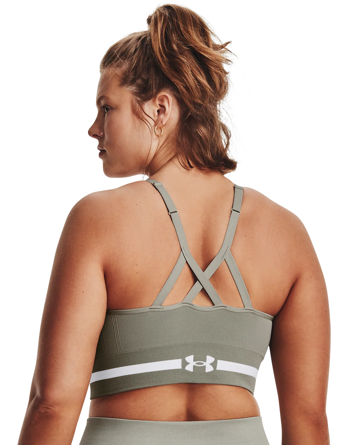 Women's UA Seamless Low Long Sports Bra - Image 8