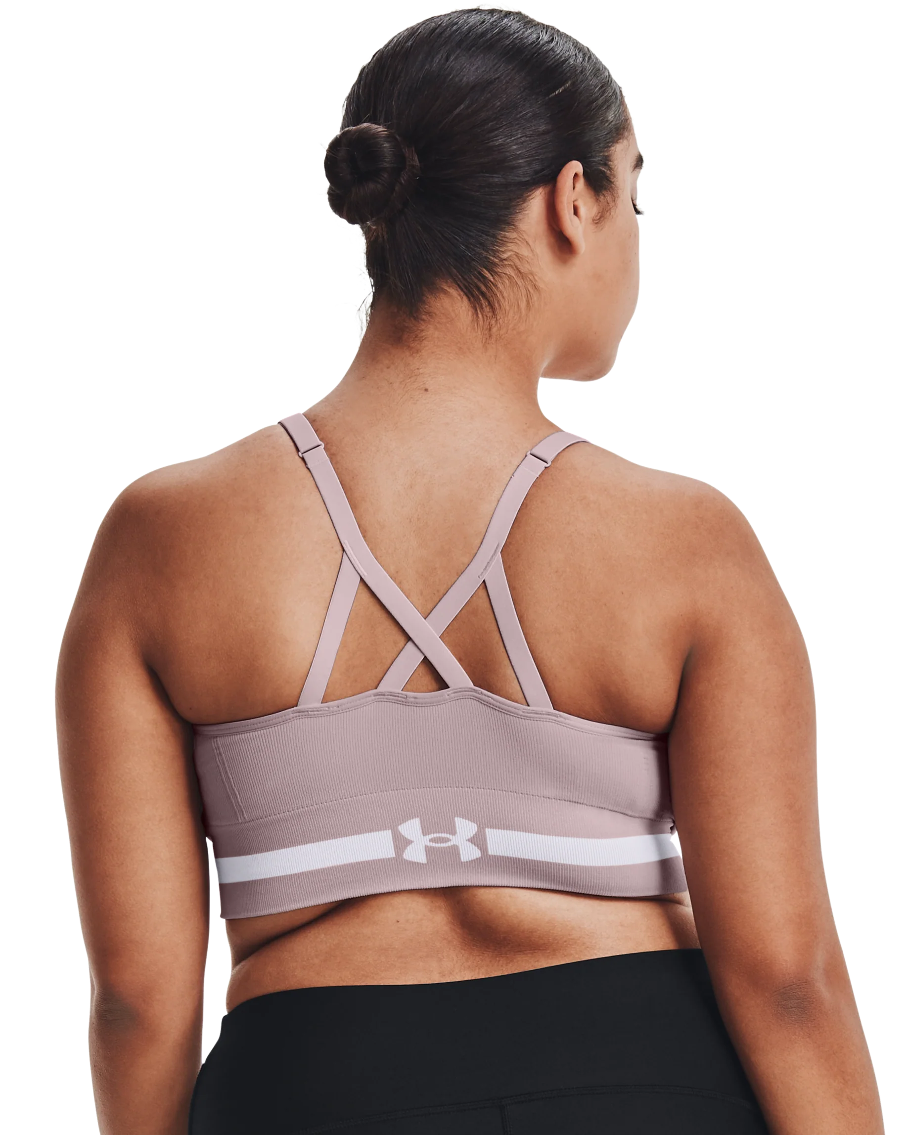 Women's UA Seamless Low Long Sports Bra - Image 5