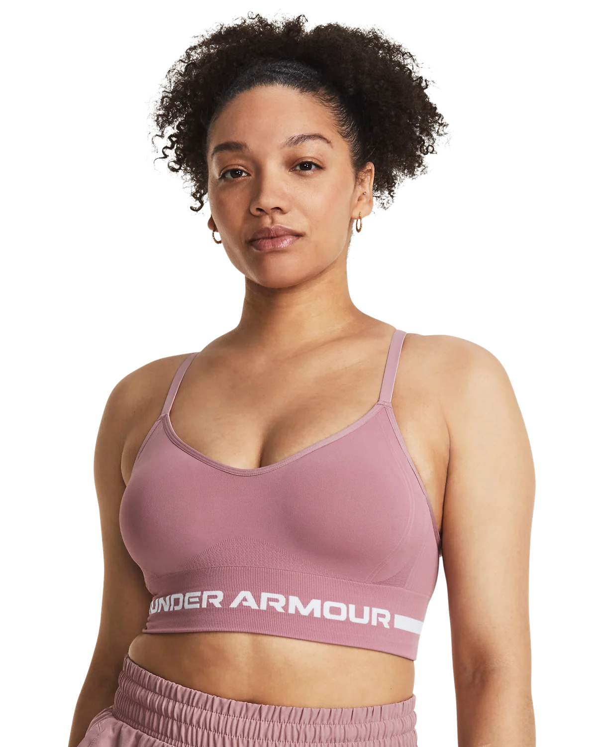 Women's UA Seamless Low Long Sports Bra - Image 11