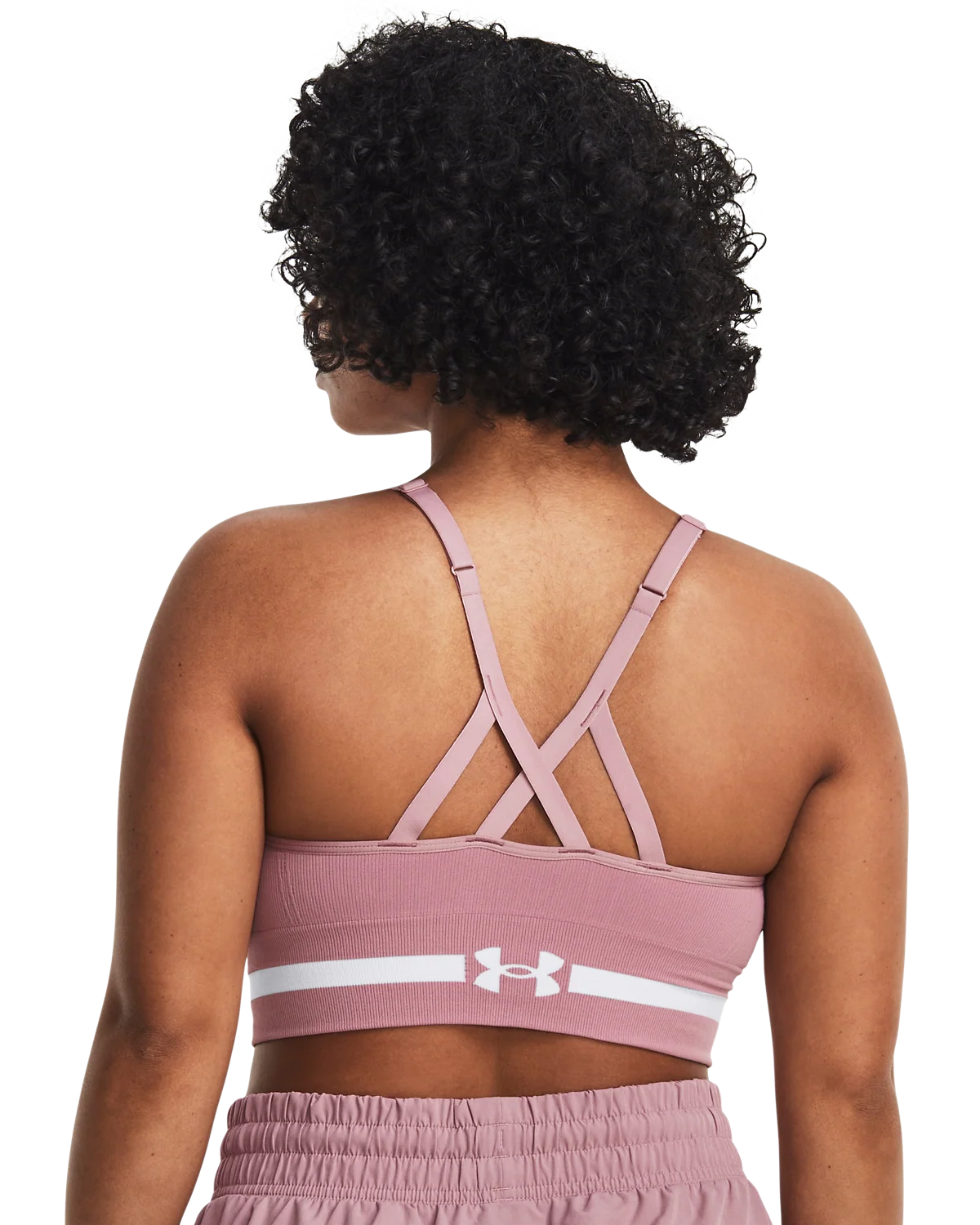 Women's UA Seamless Low Long Sports Bra - Image 6