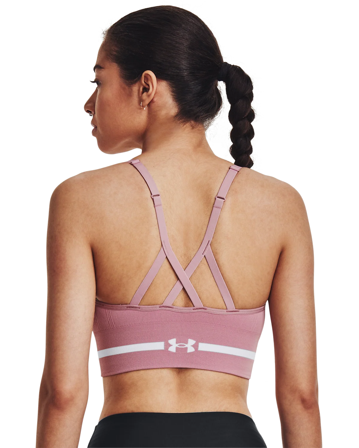 Women's UA Seamless Low Long Sports Bra - Image 9