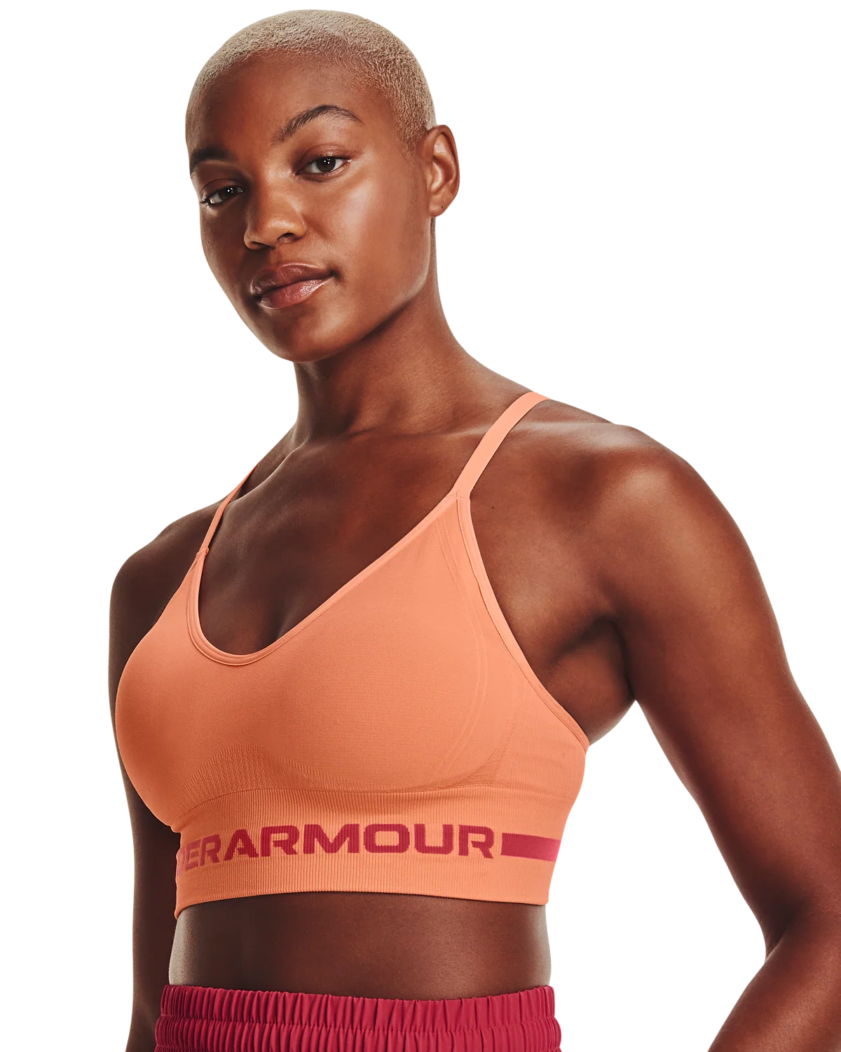Women's UA Seamless Low Long Sports Bra - Image 10