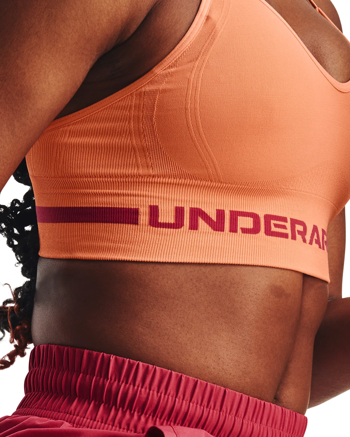 Women's UA Seamless Low Long Sports Bra - Image 14