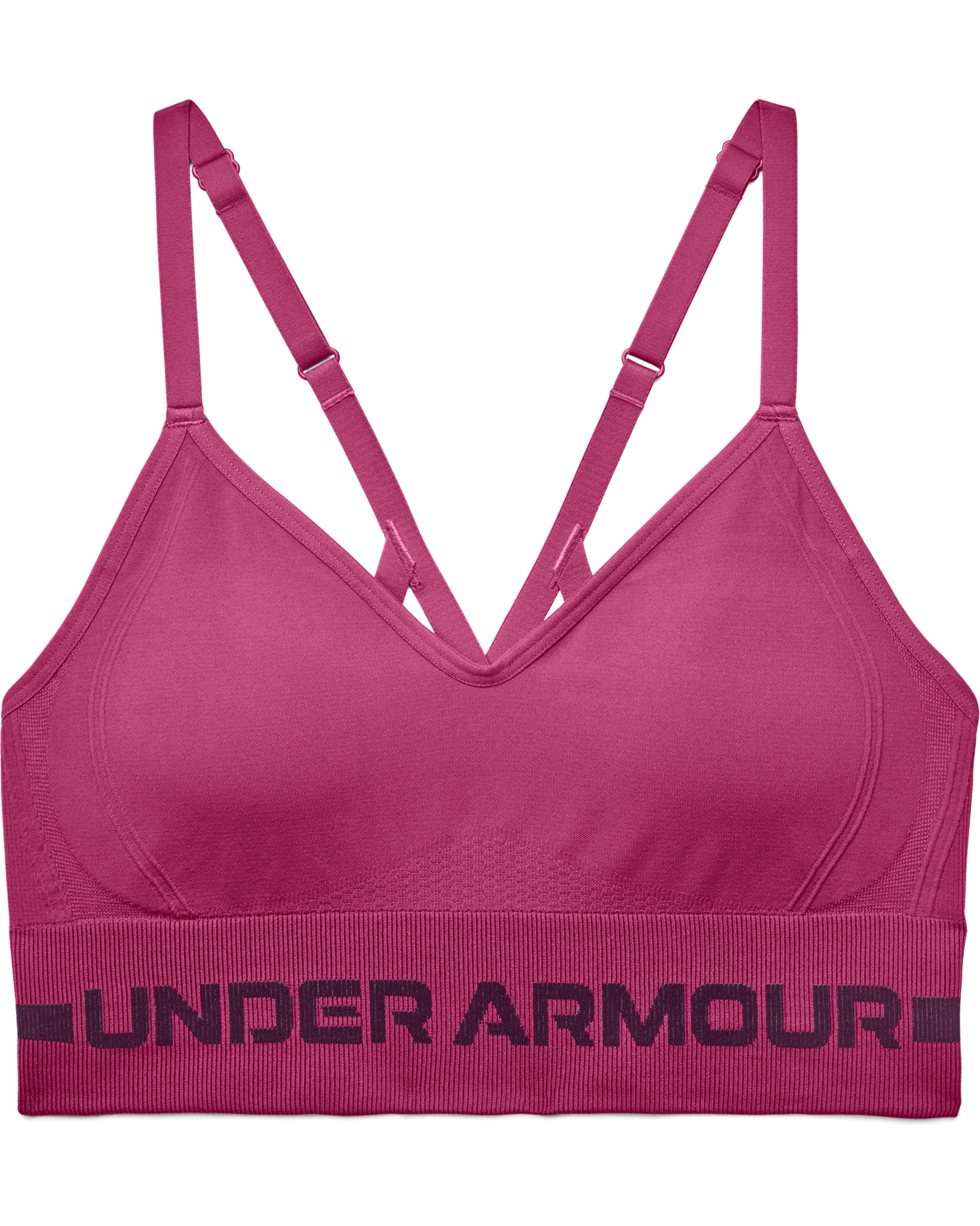 Women's UA Seamless Low Longline Sports Bra - Image 10